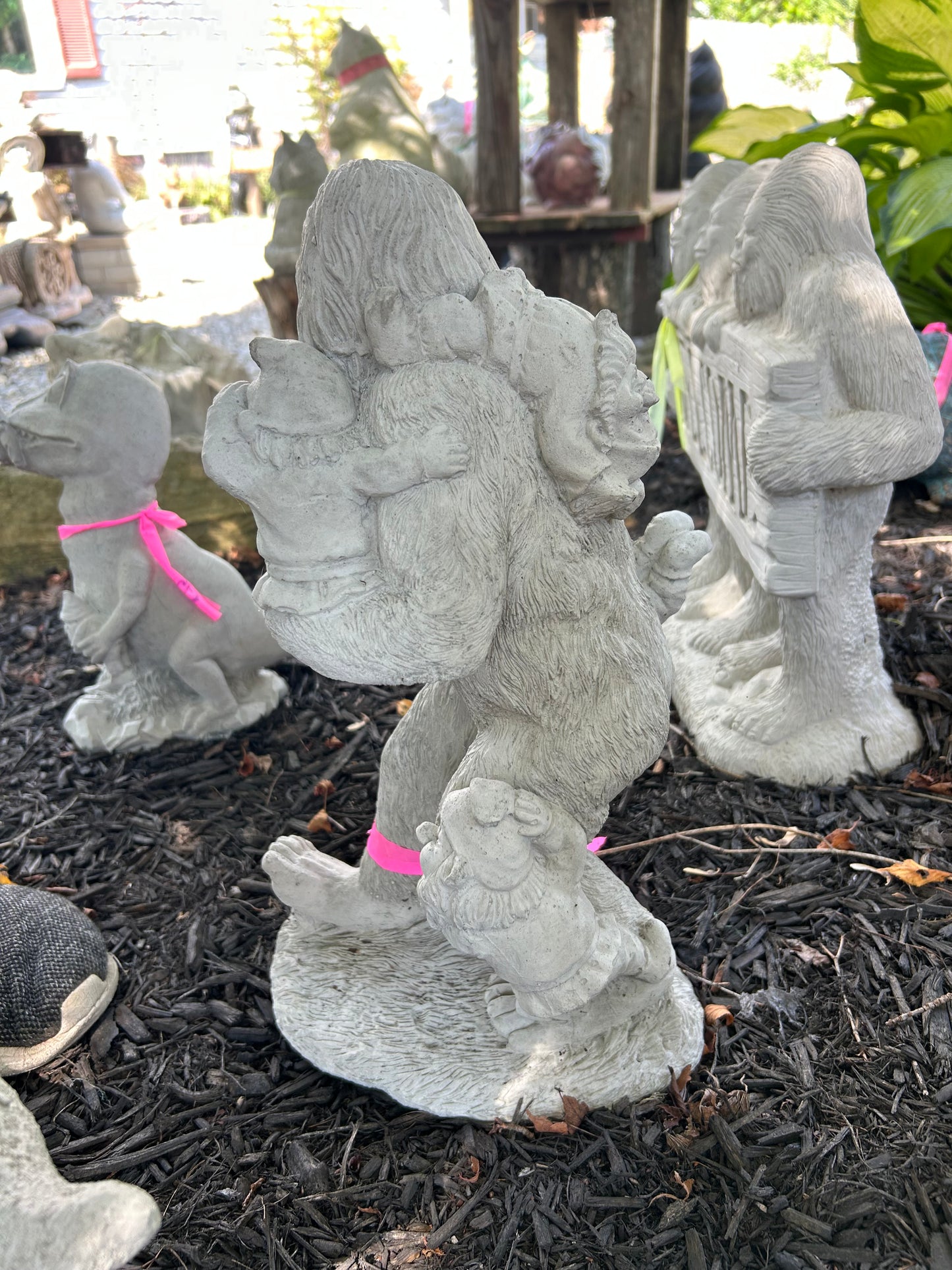 Gnomes Riding Bigfoot