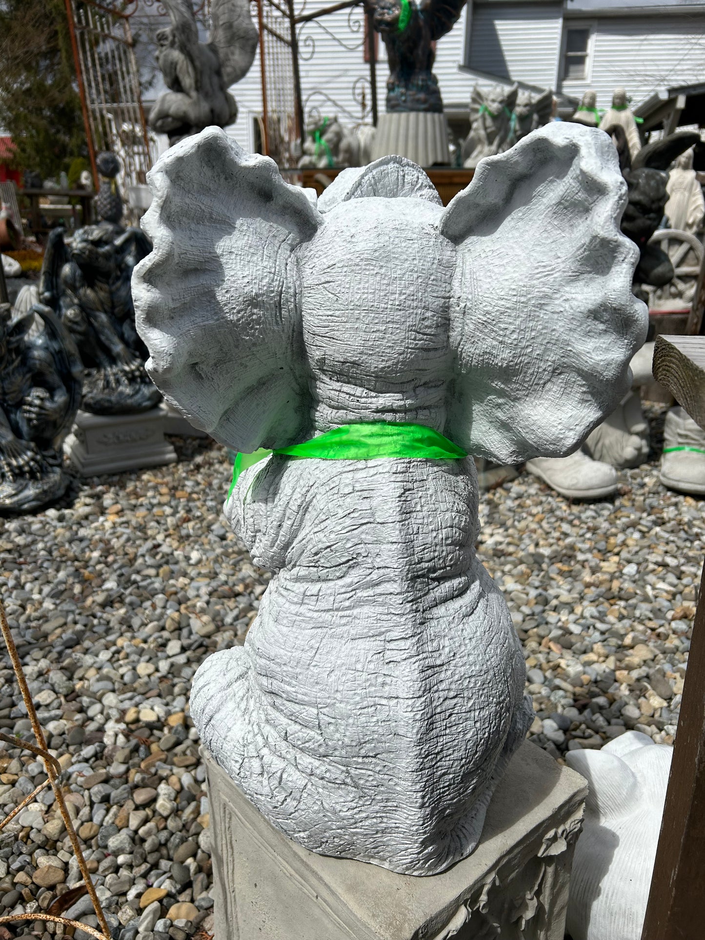 Large Sitting Elephant