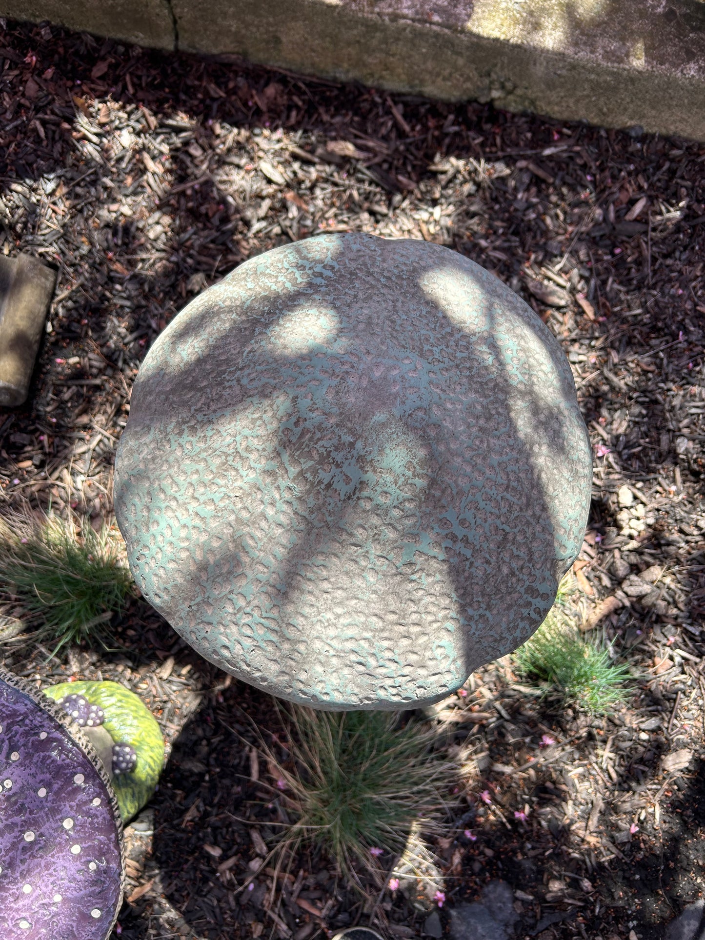 26" Tall Mushroom Statue