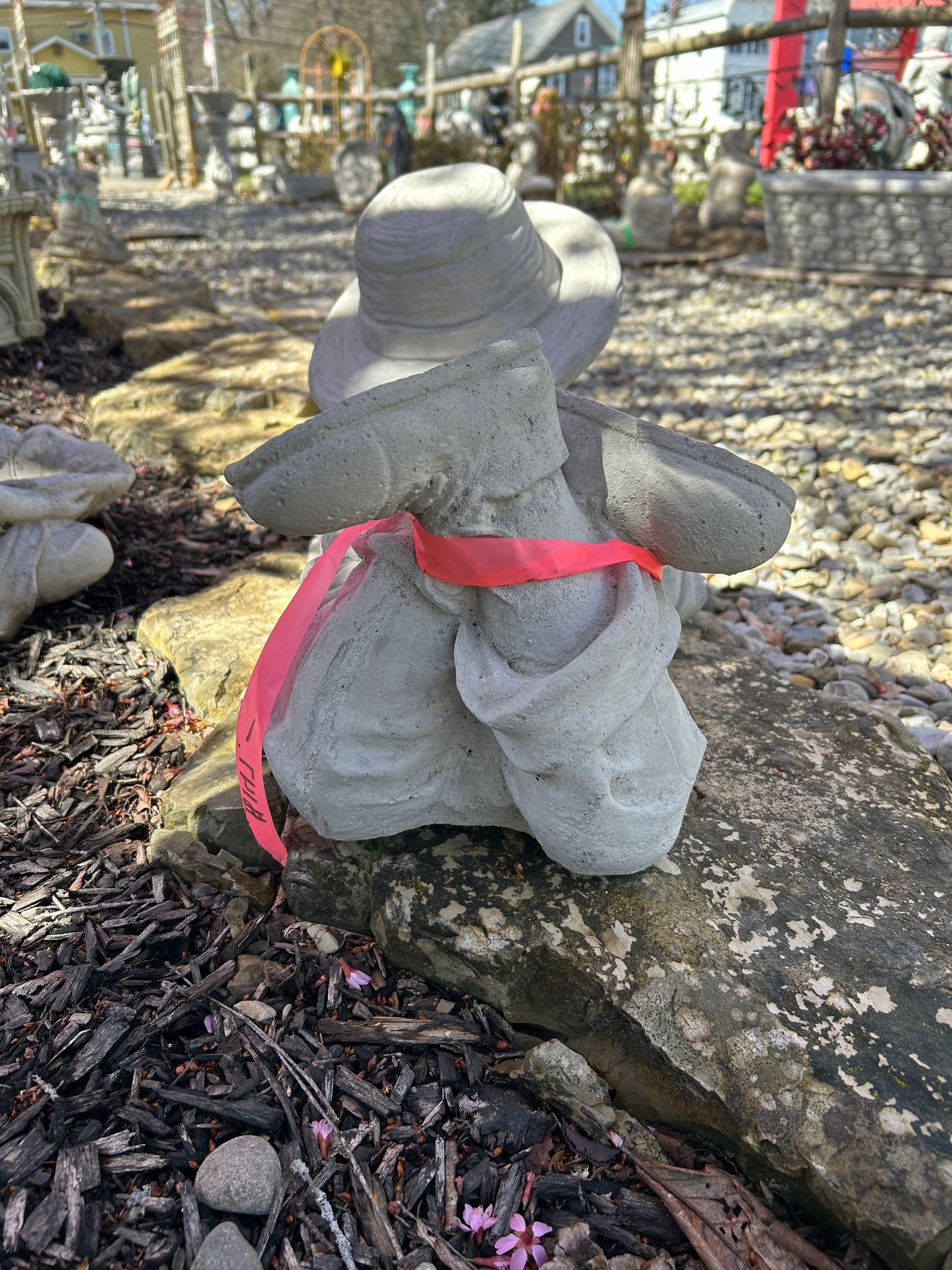 Large Boy Reading Statue