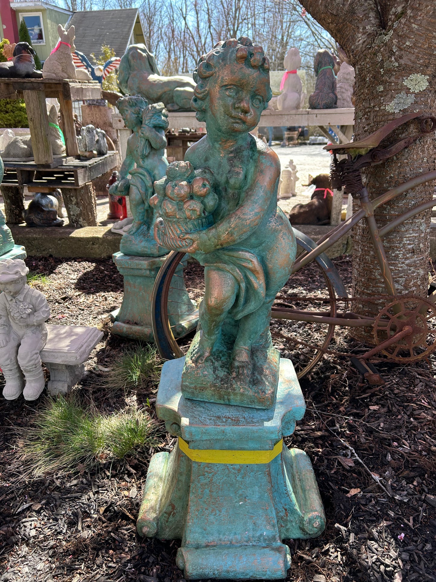 Four Seasons with Pedestals