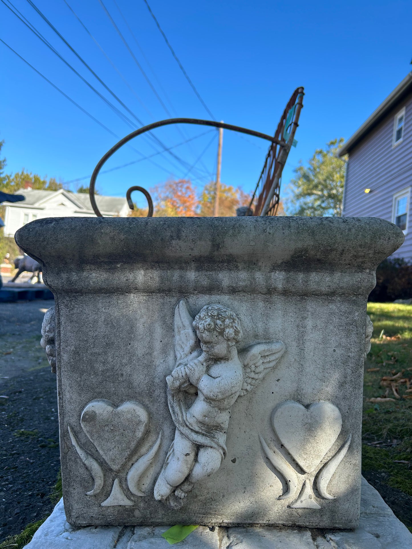 Cupid Square Planter