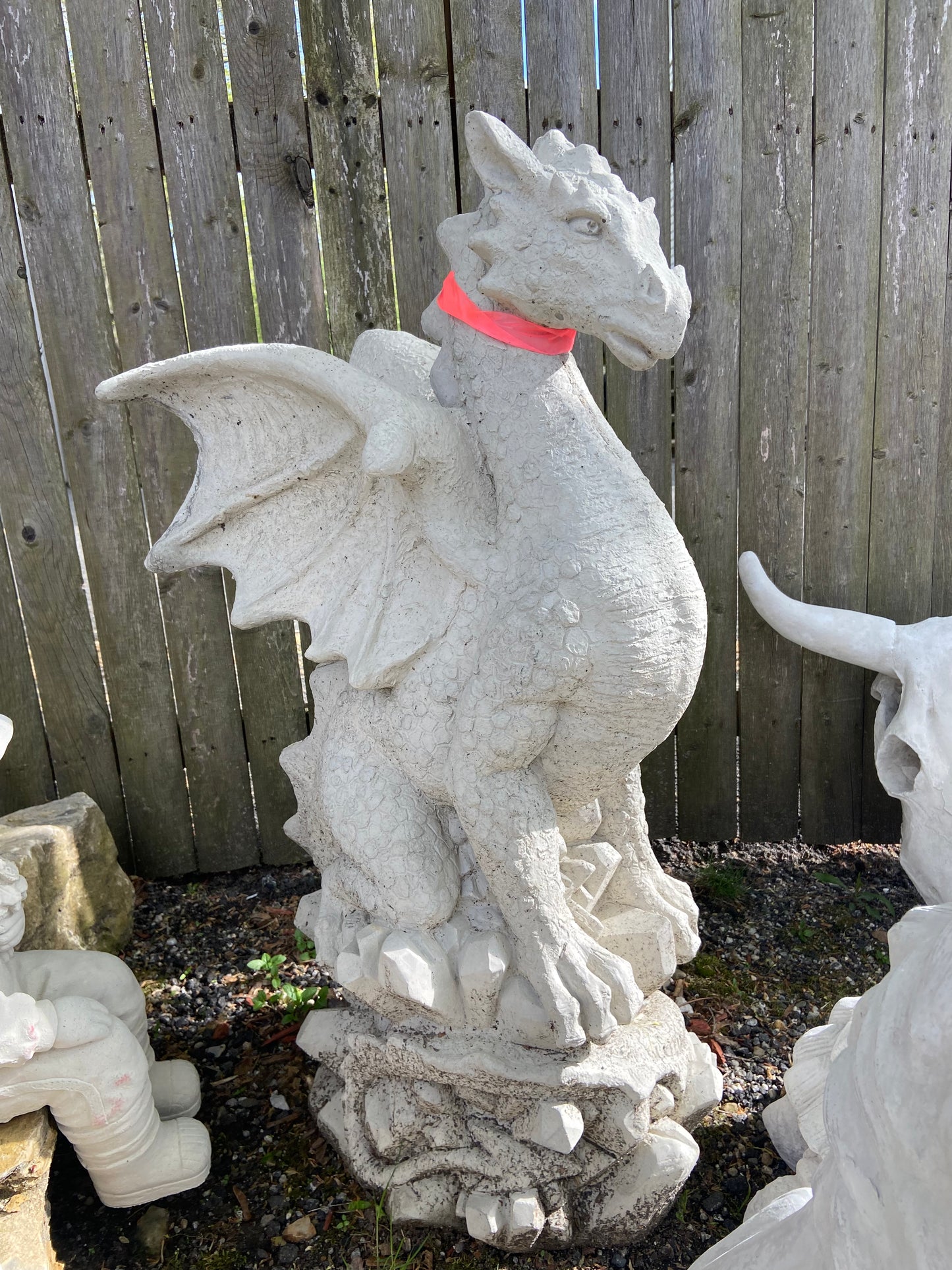 Large Sitting Dragon