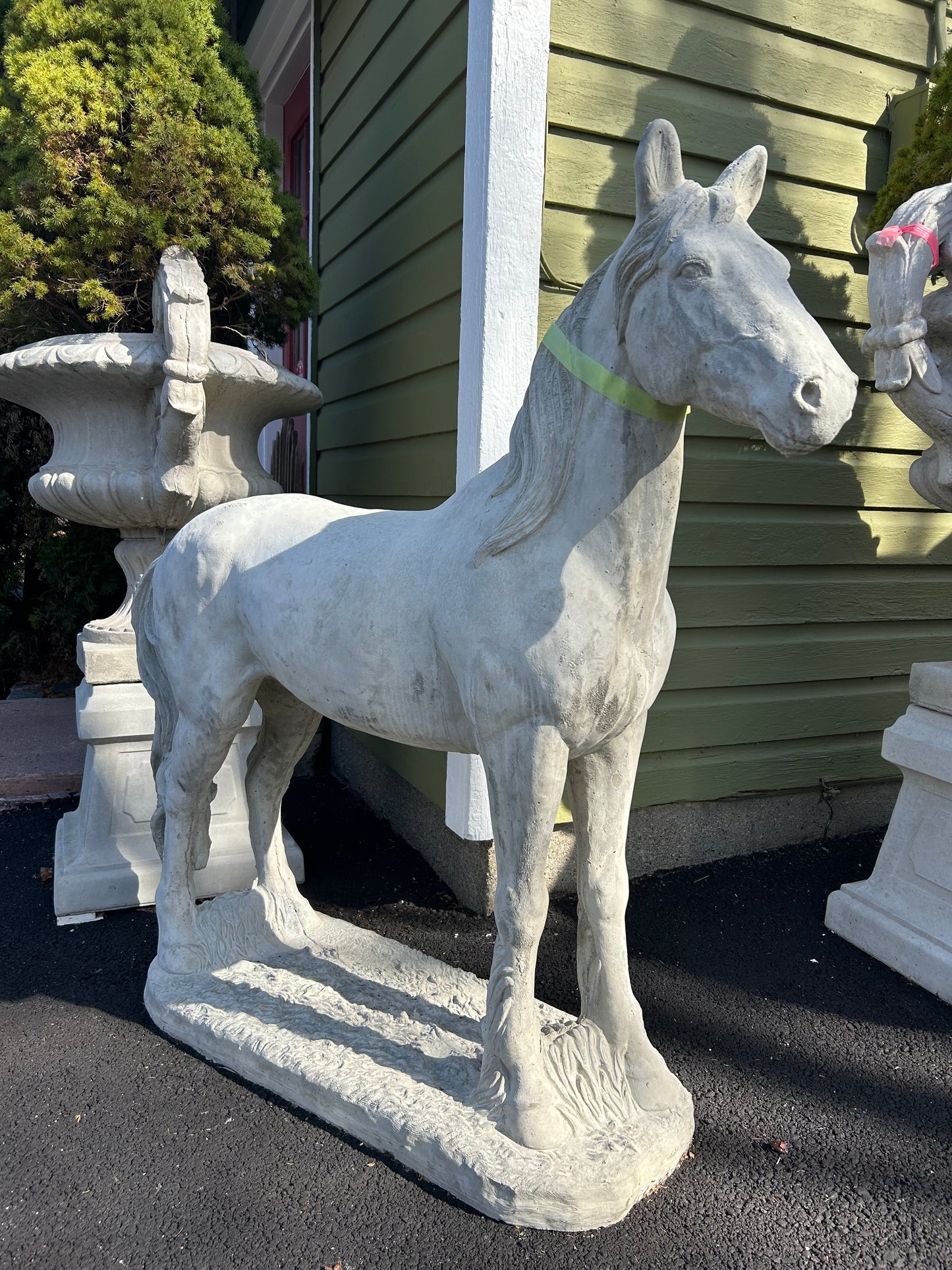4ft Tall Horse Concrete Statue