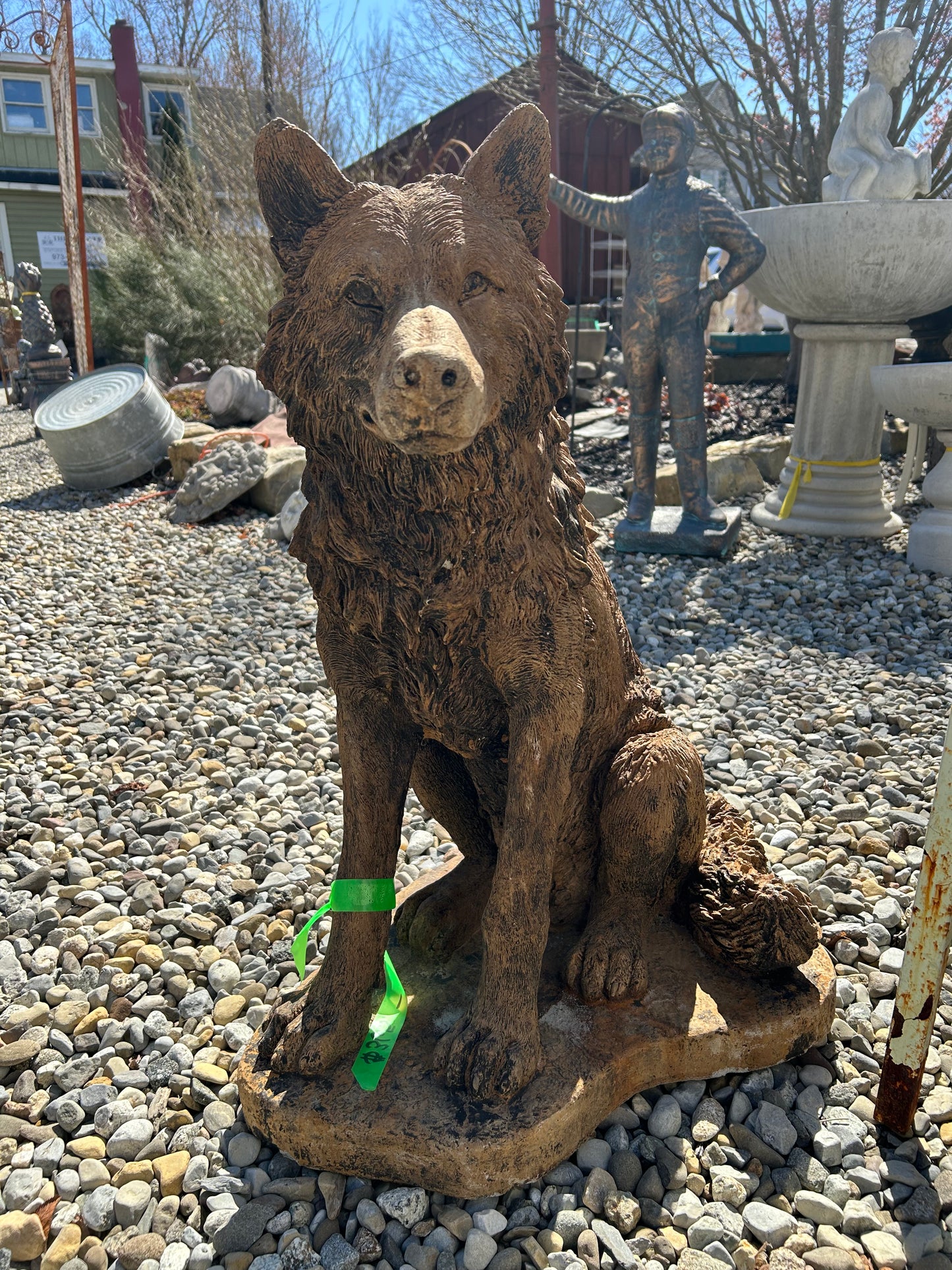 Sitting Wolf