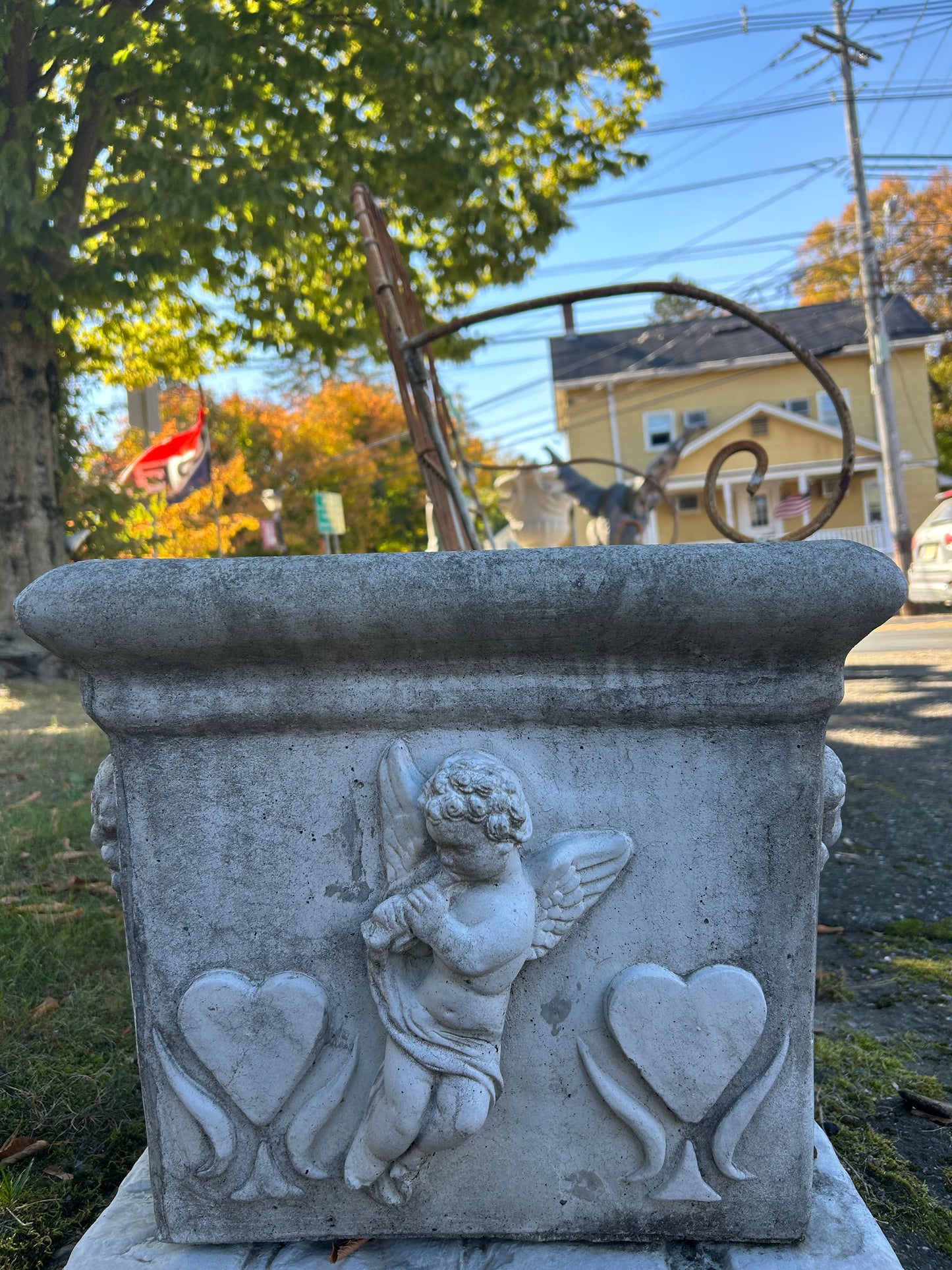 Cupid Square Planter