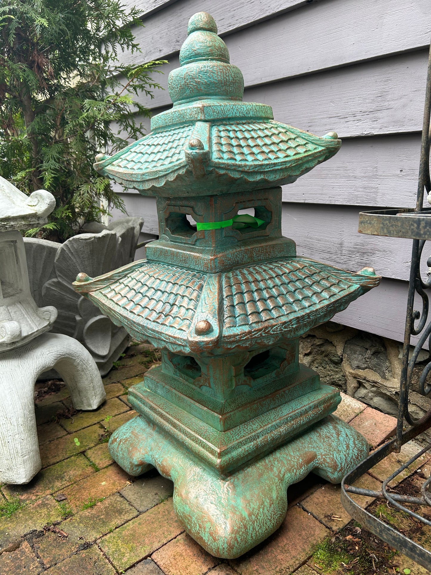 2 Tier Pagoda Statue