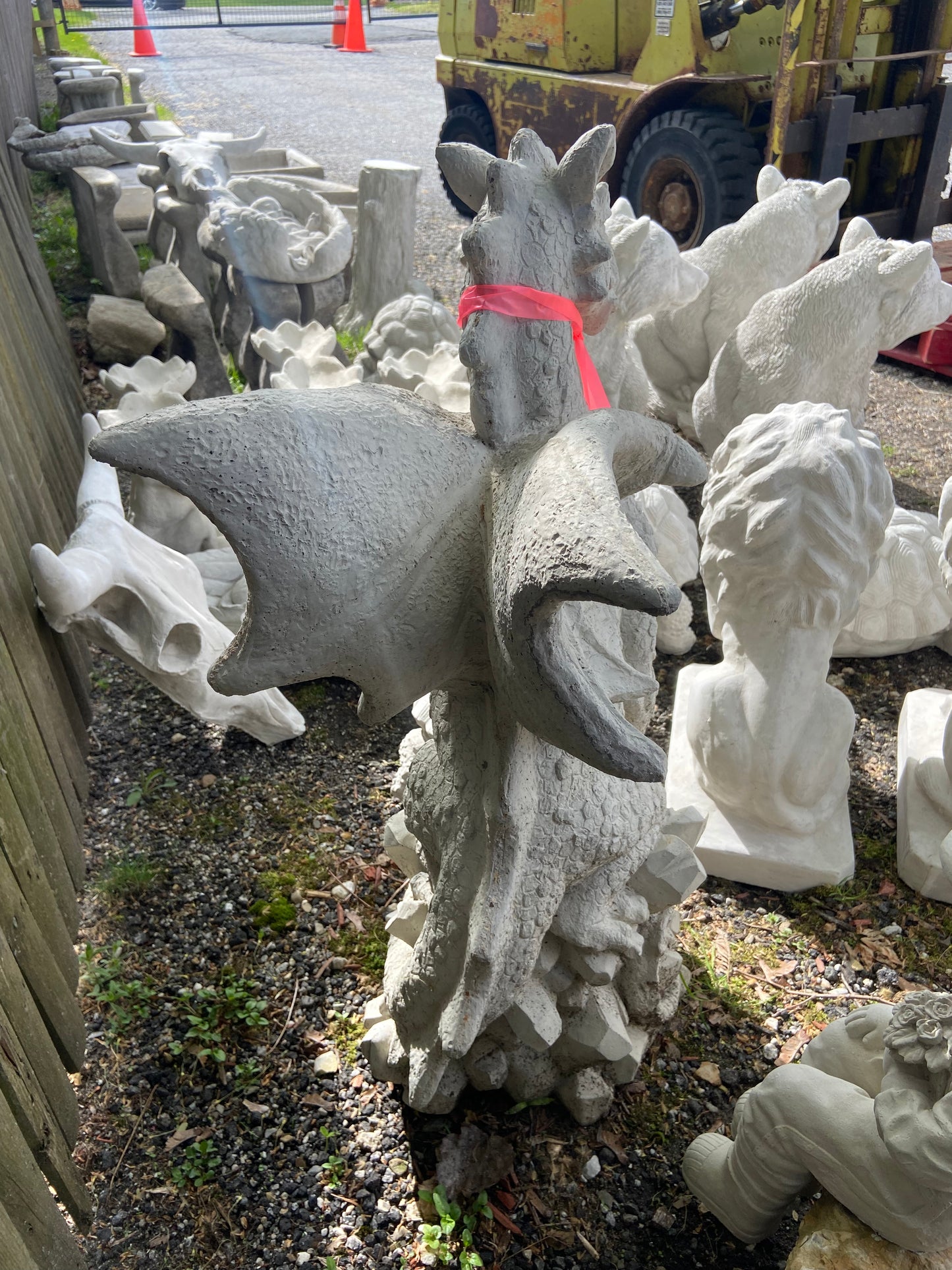 Large Sitting Dragon