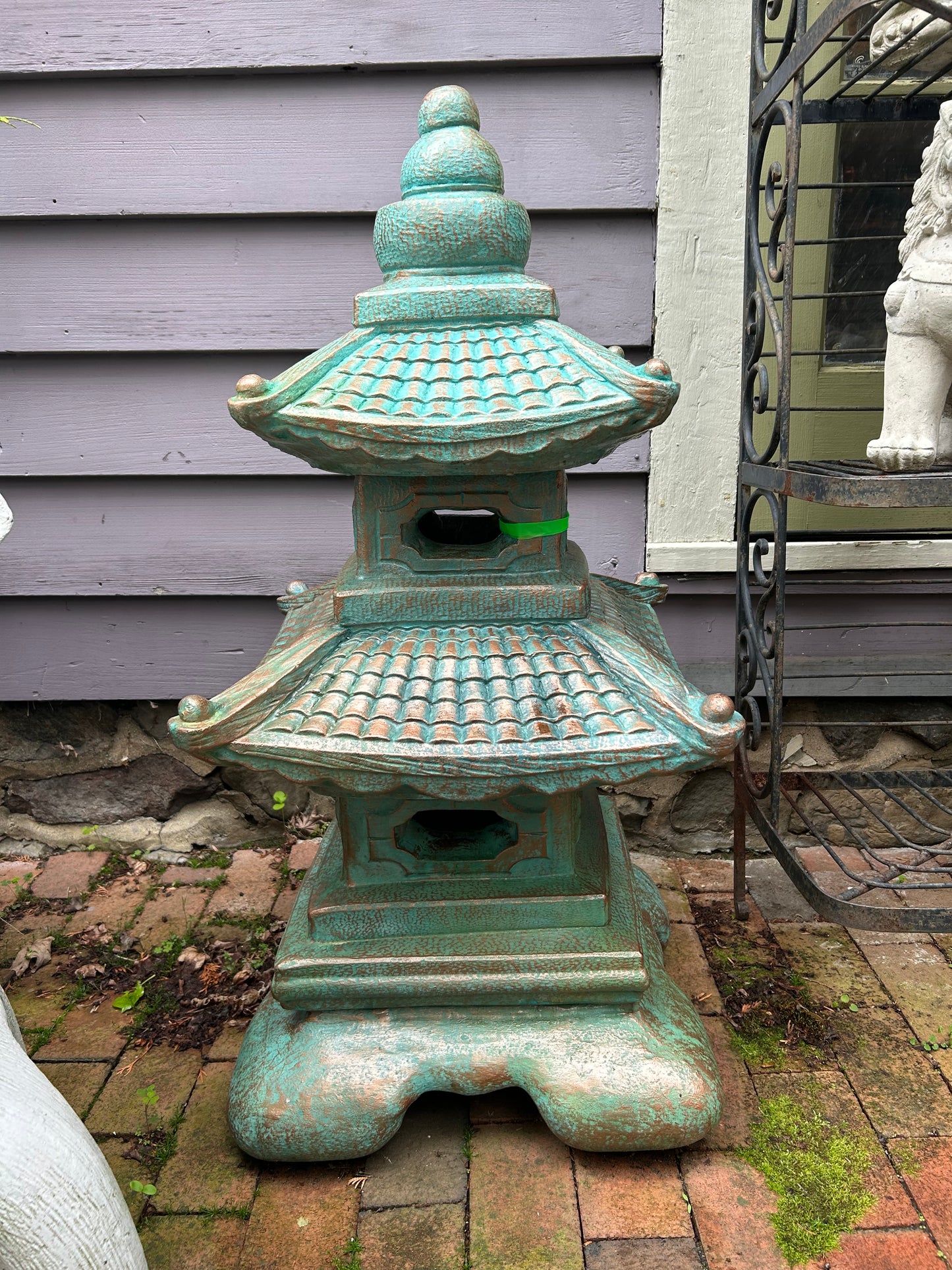 2 Tier Pagoda Statue