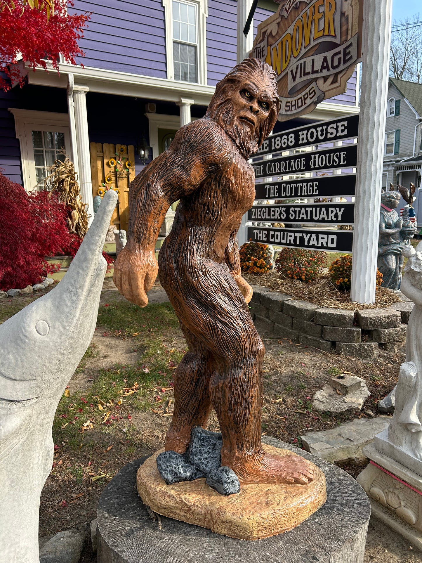 Large Bigfoot 4ft Tall Statue