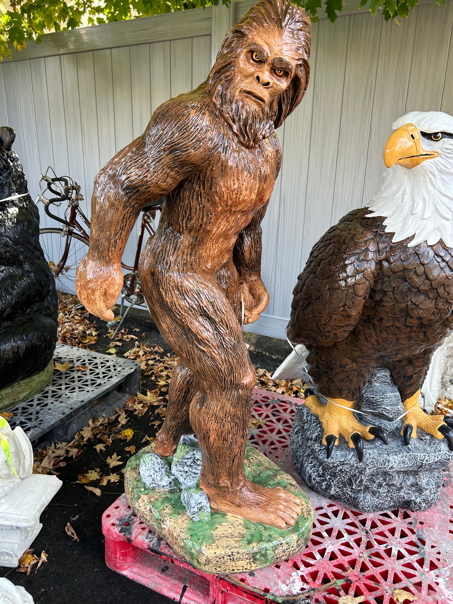 Large Bigfoot 4ft Tall Statue