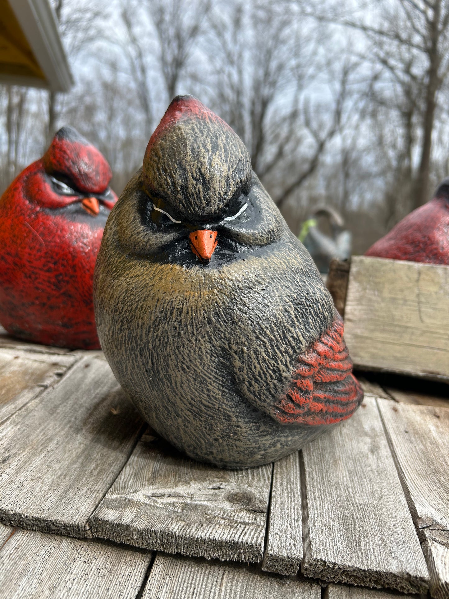 Cardinal Statue