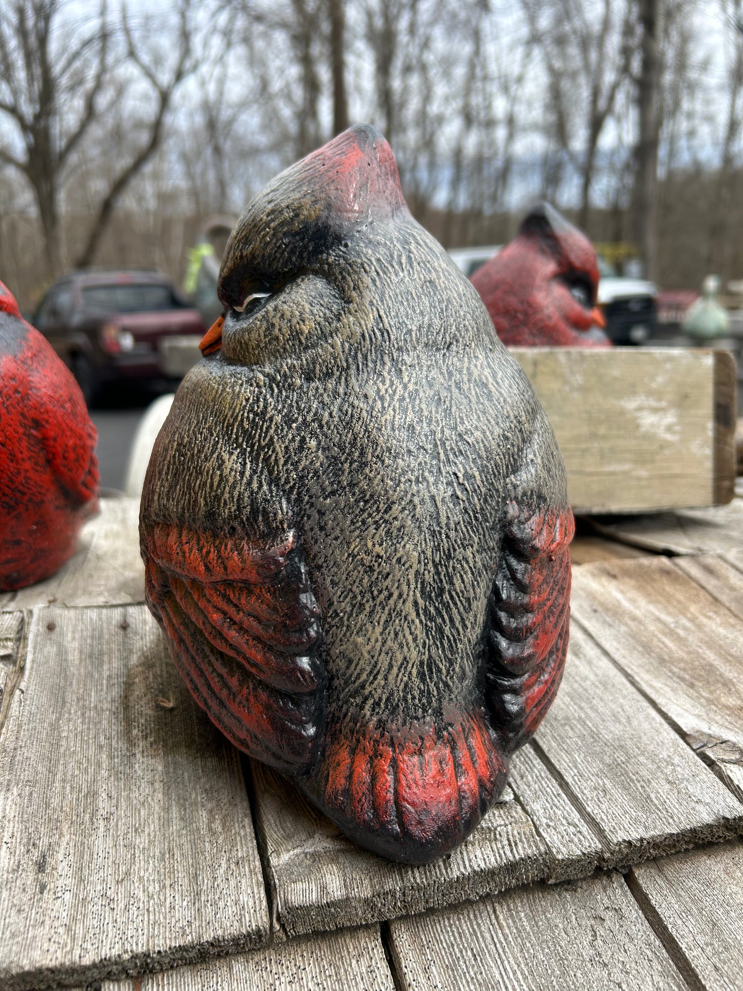 Cardinal Statue