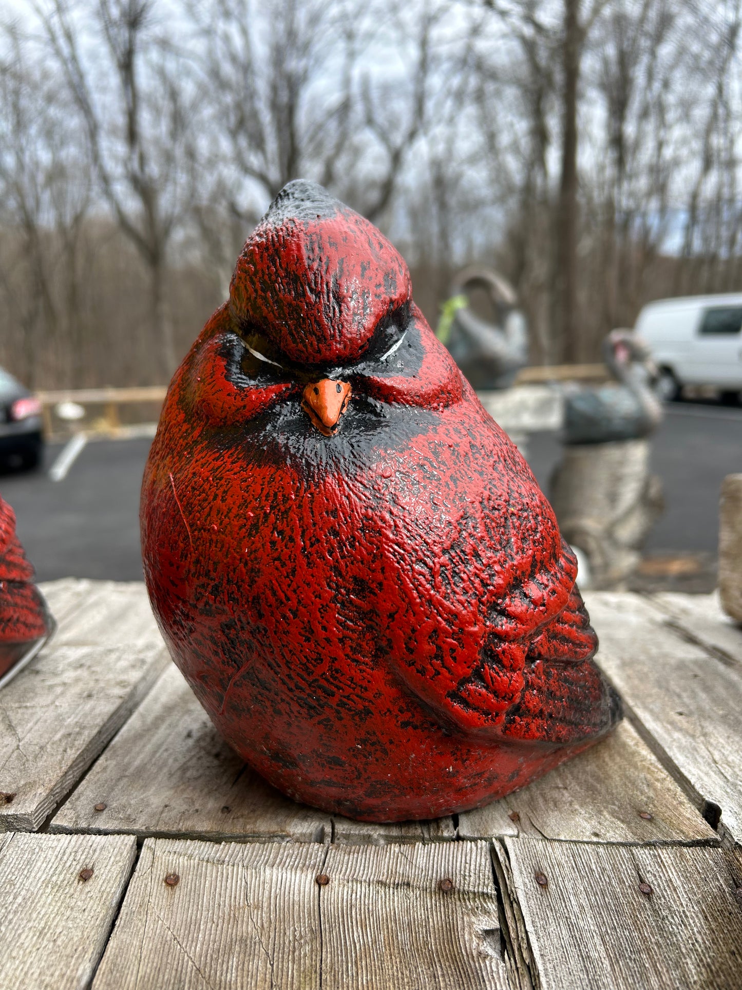 Cardinal Statue