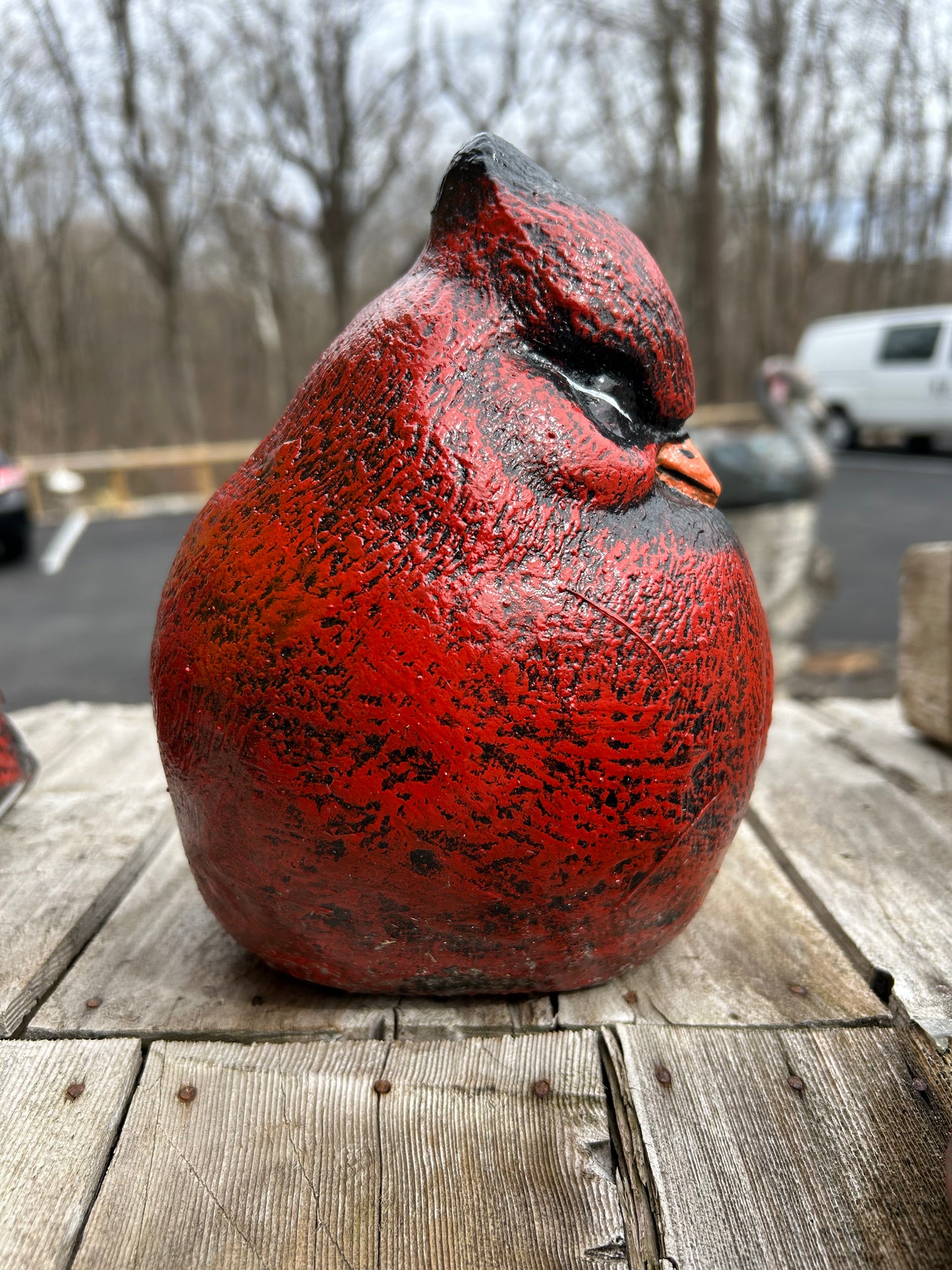 Cardinal Statue