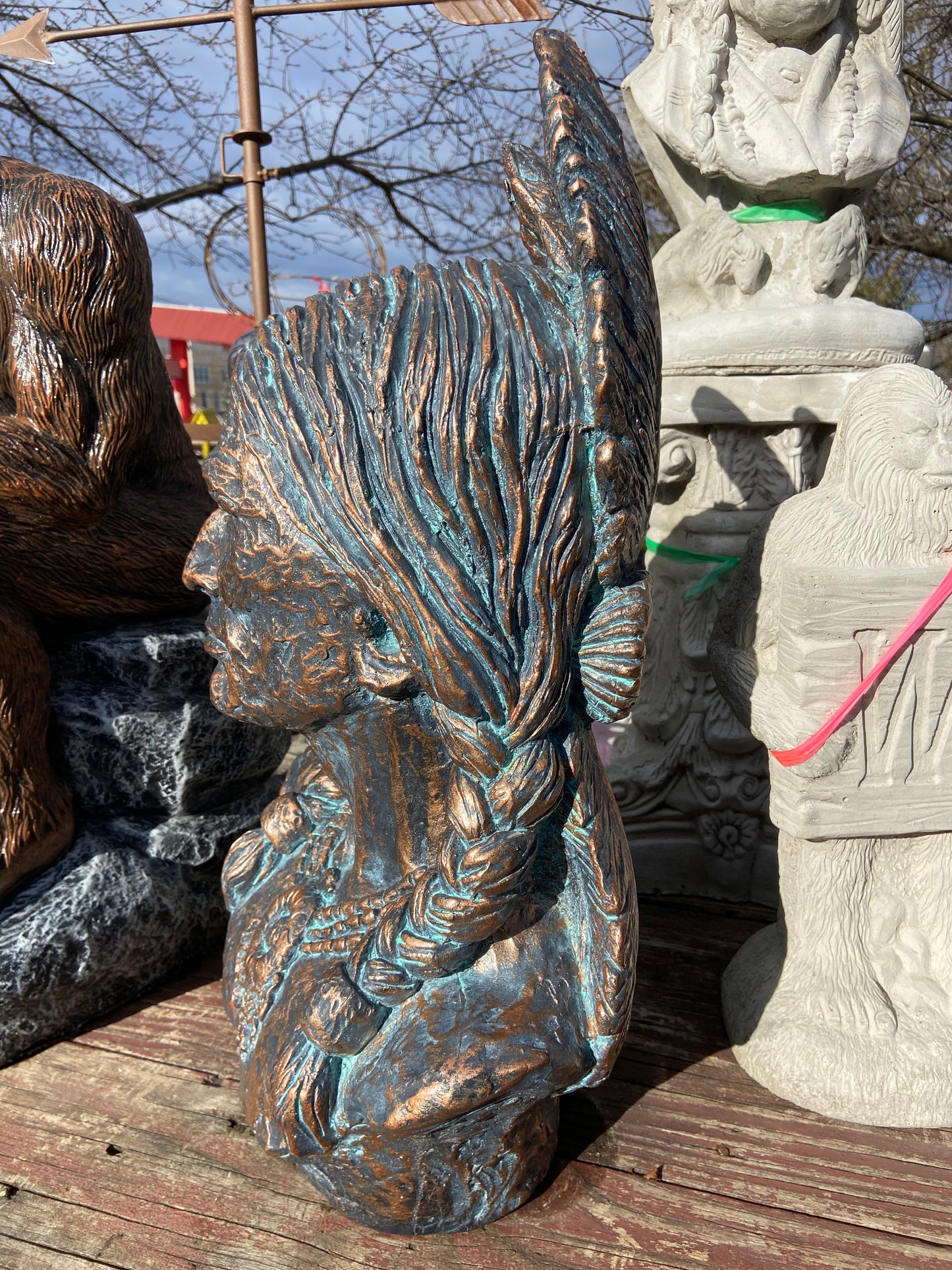 Native American Bust