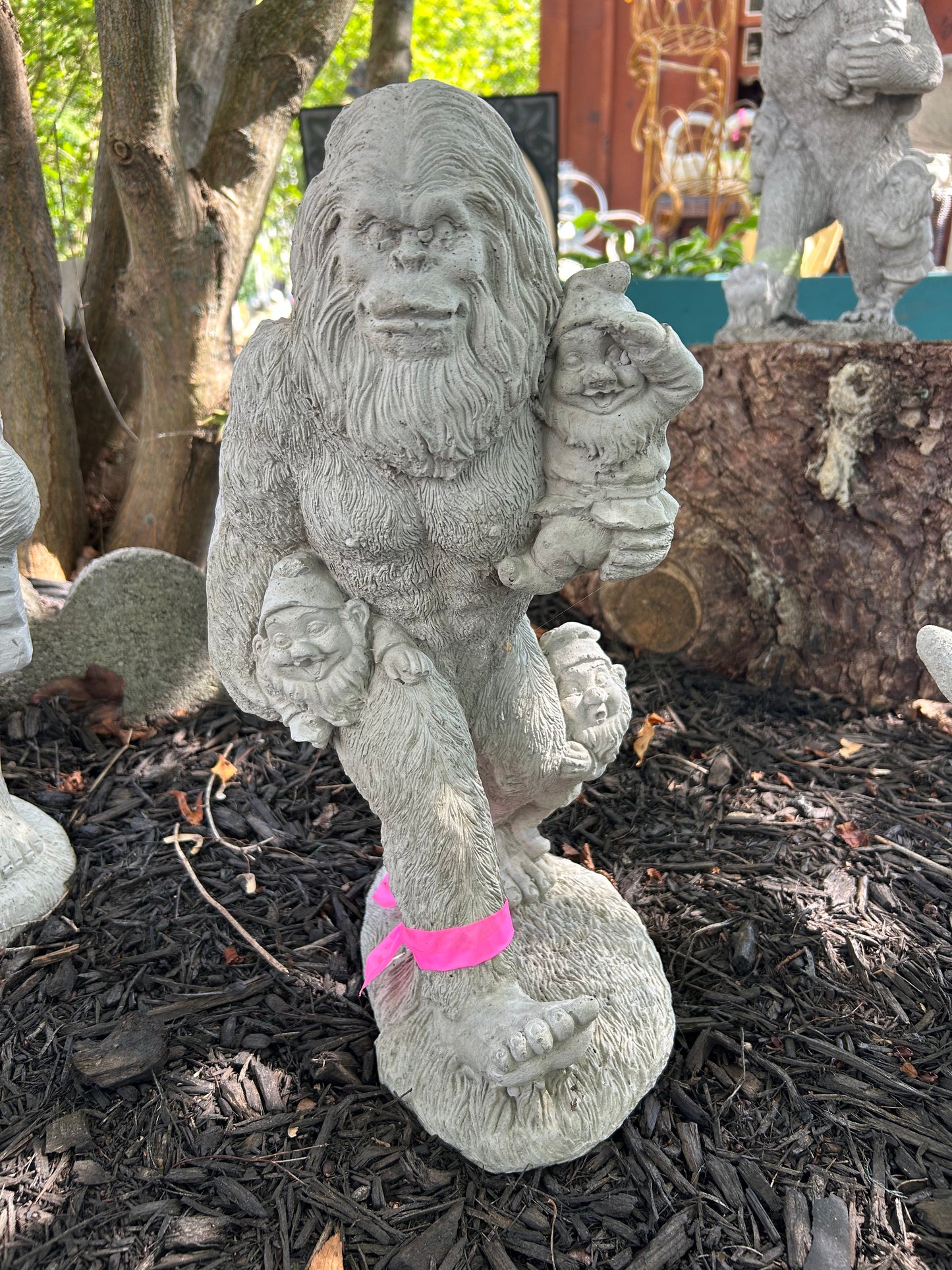 Gnomes Riding Bigfoot