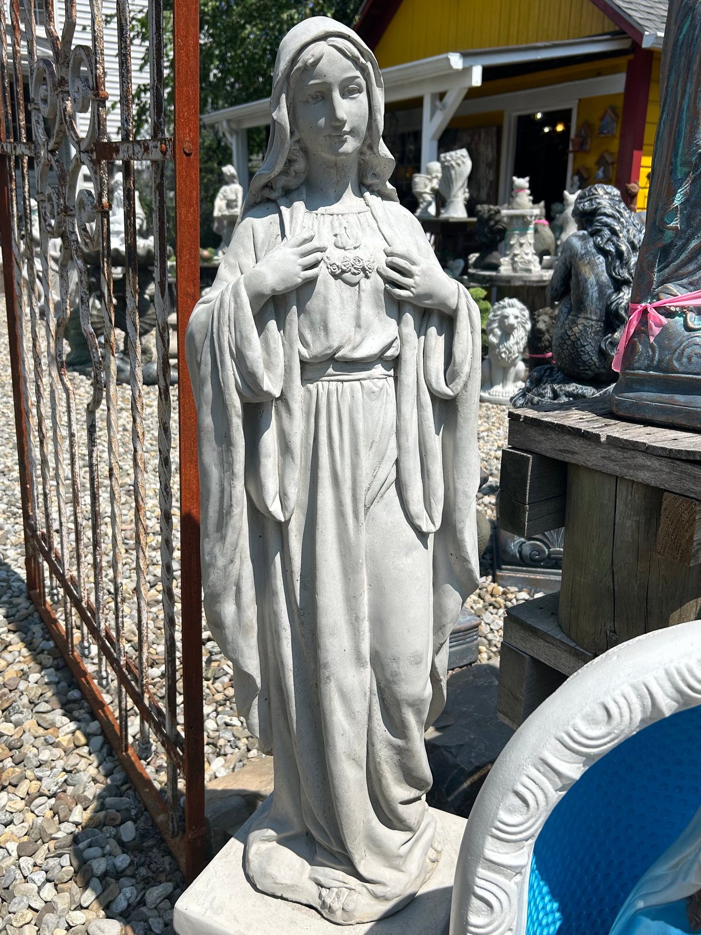 36” Tall Sacred Heart Madonna