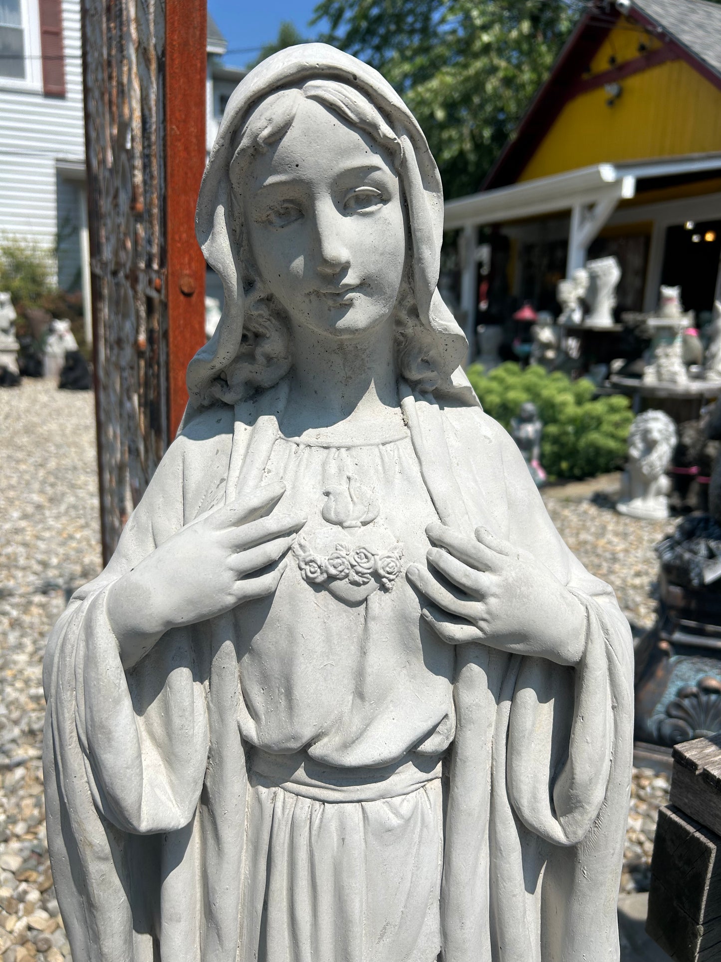 36” Tall Sacred Heart Madonna