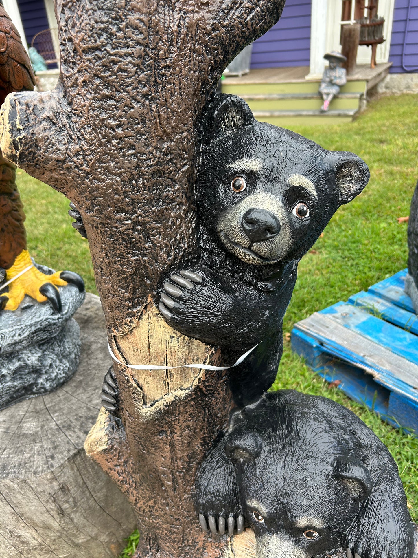 Playful Climbing Bears