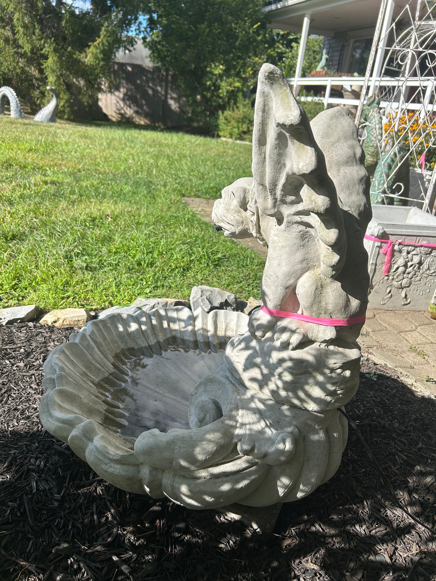 Gargoyle Fountain (2 piece)