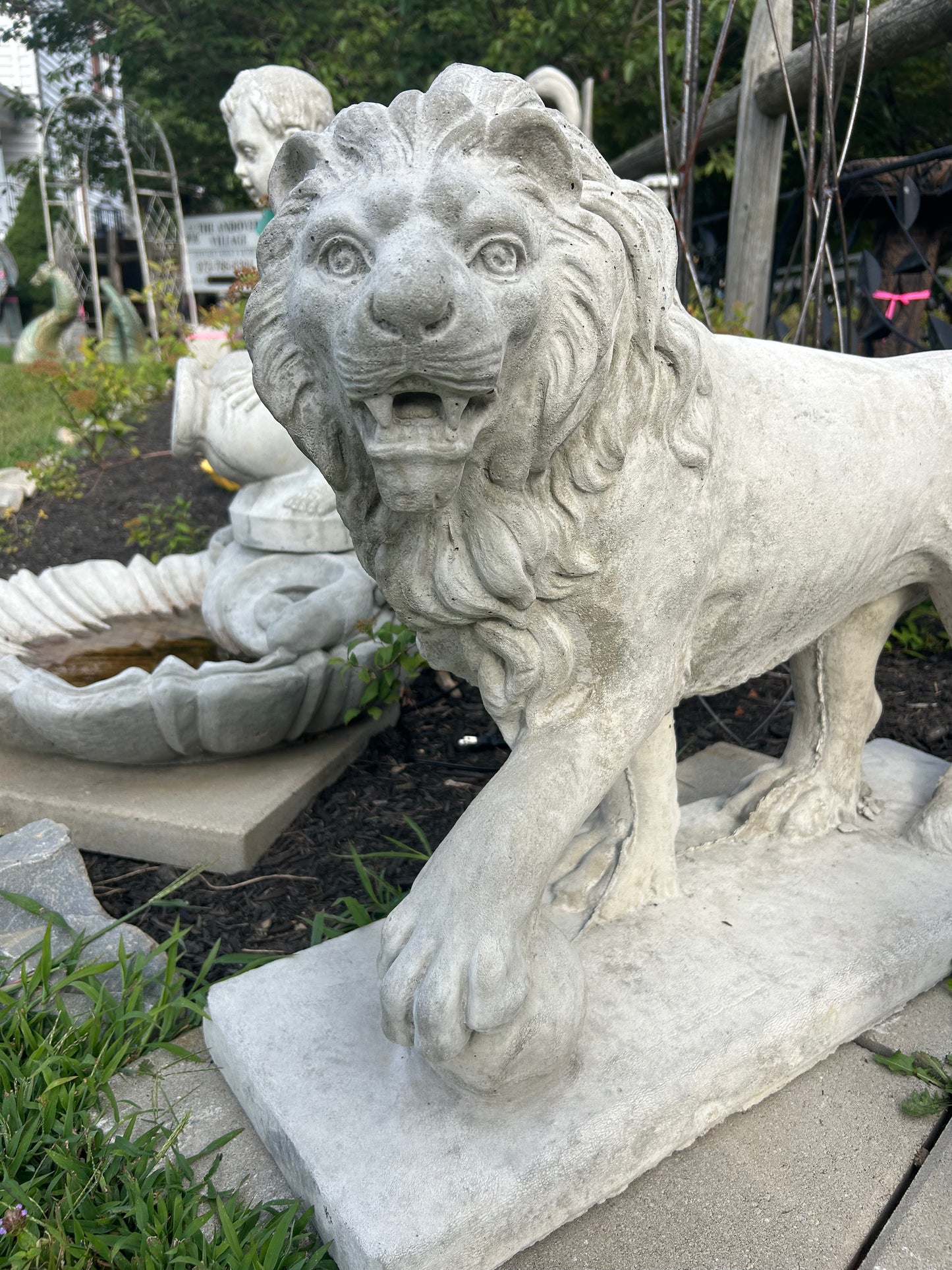 Walking Lions with Ball (Left/Right)