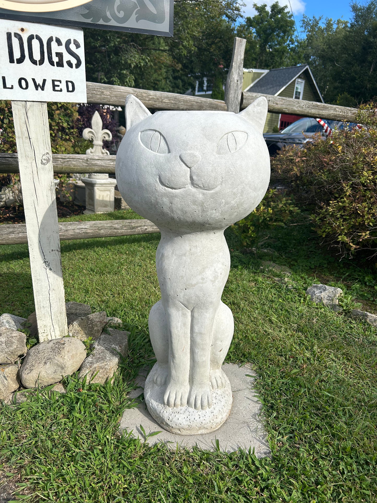 Tall Cat Planter