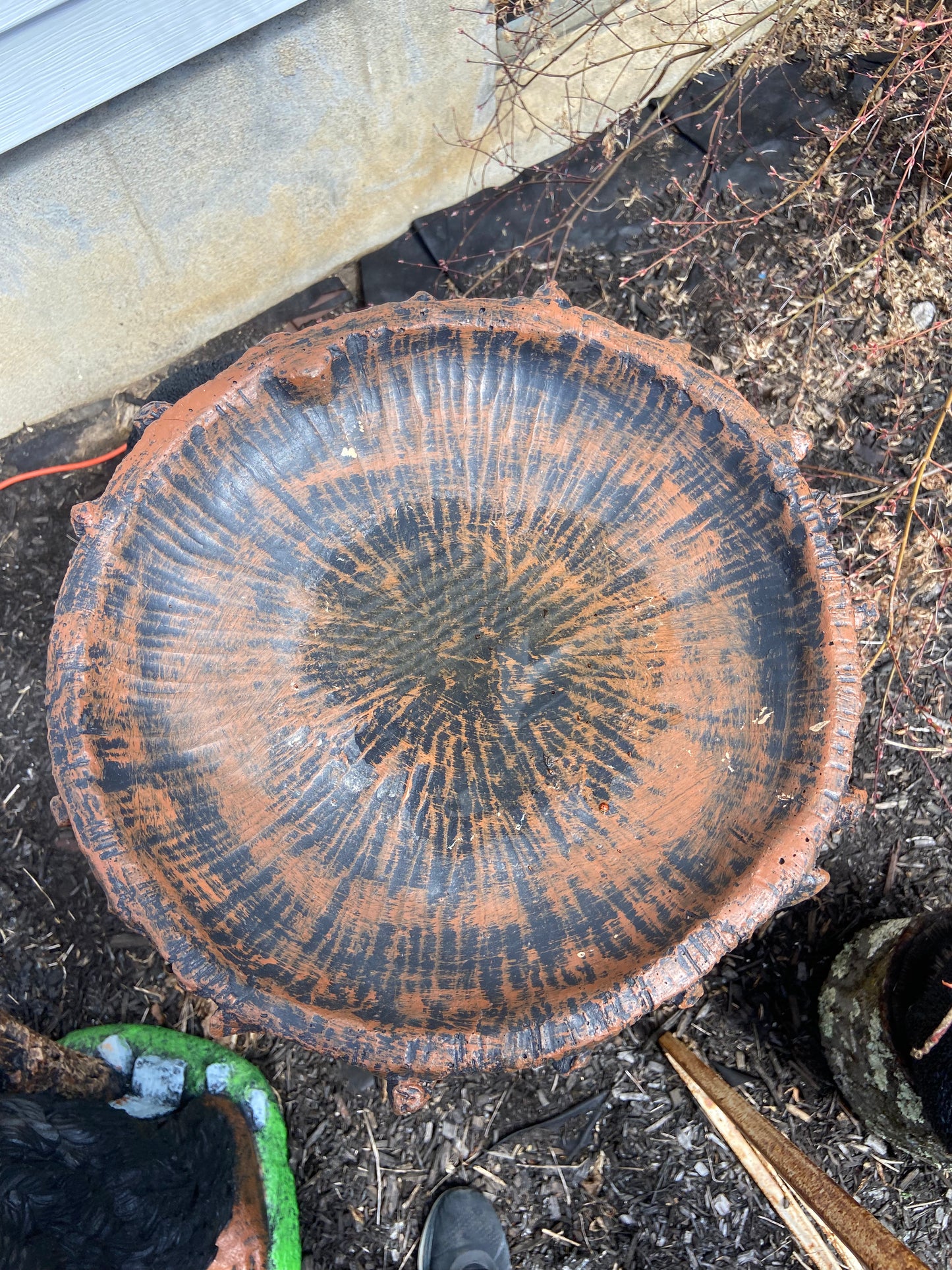 Bear Birdbath