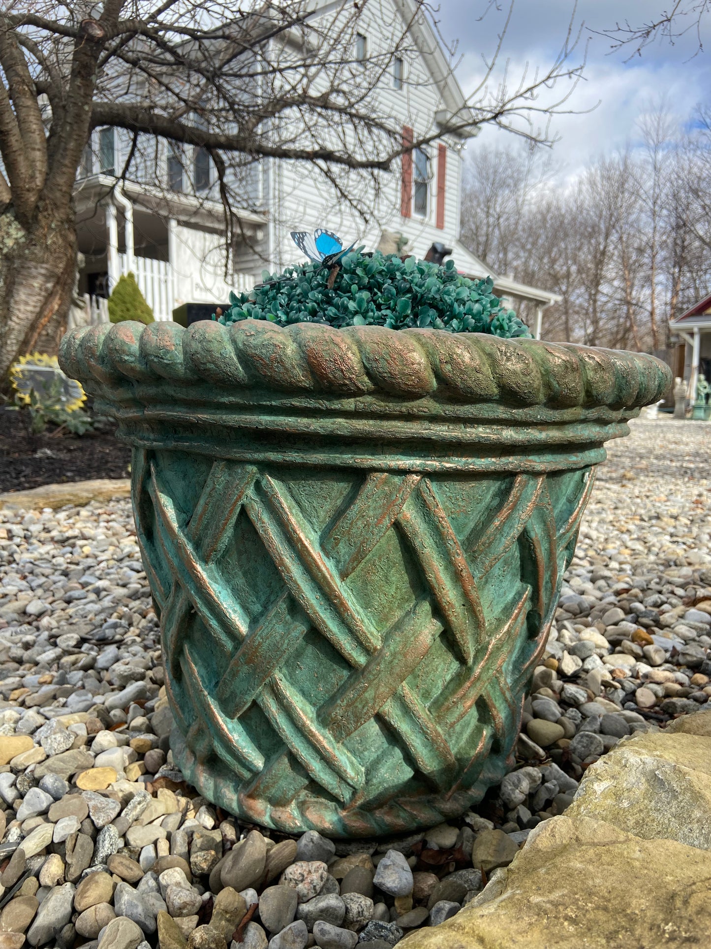 Large Basket Pot