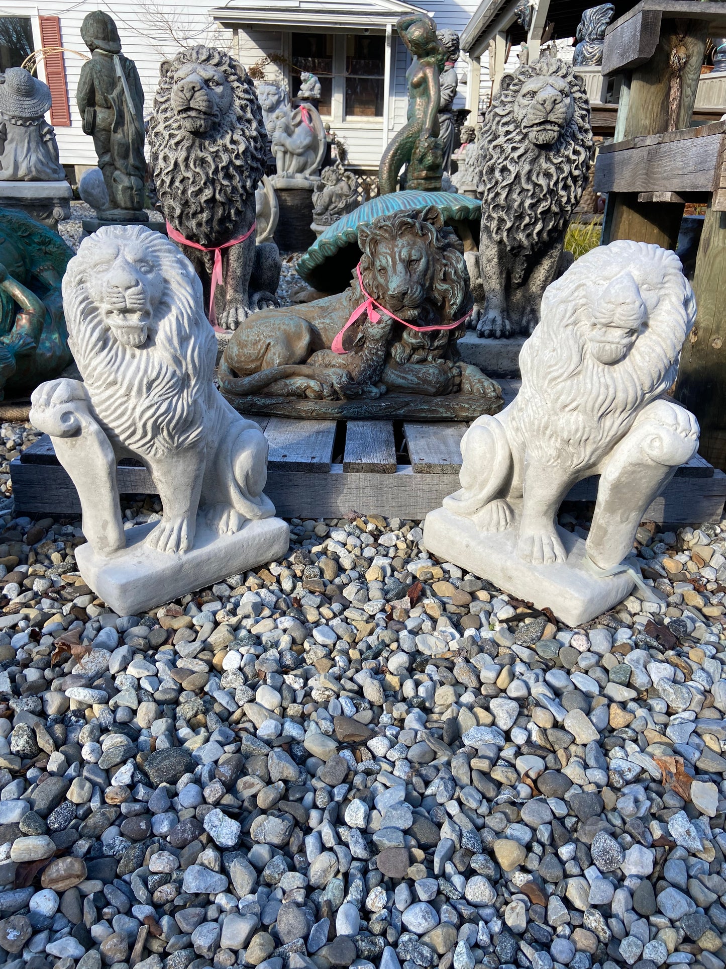 Lion with Shield (Left)