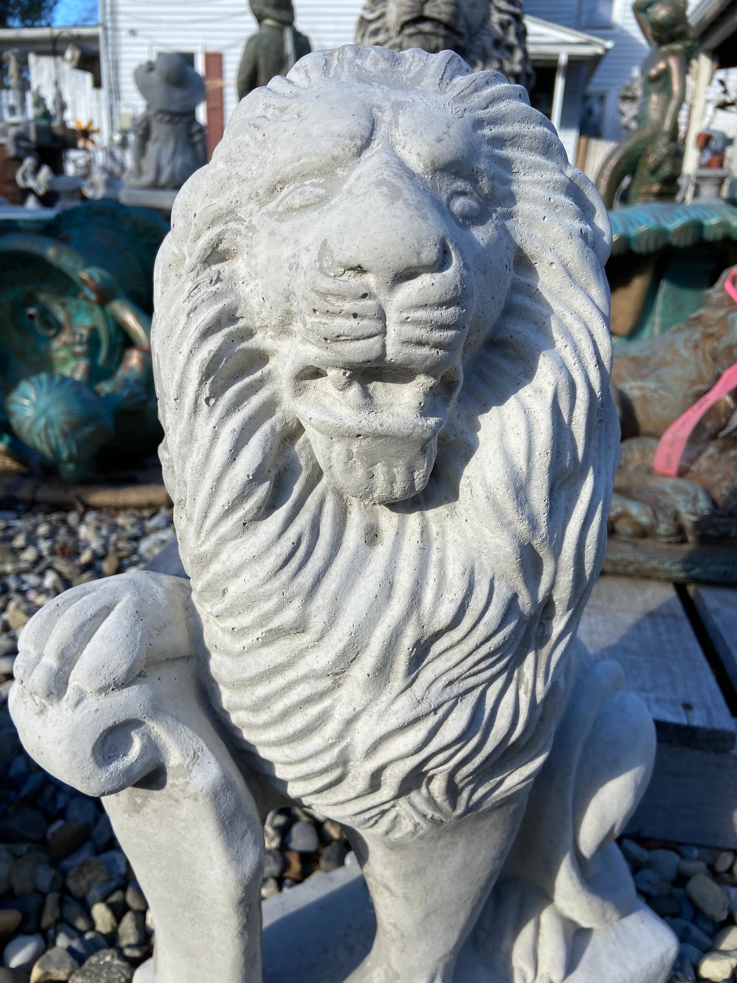 Lion with Shield (Left)