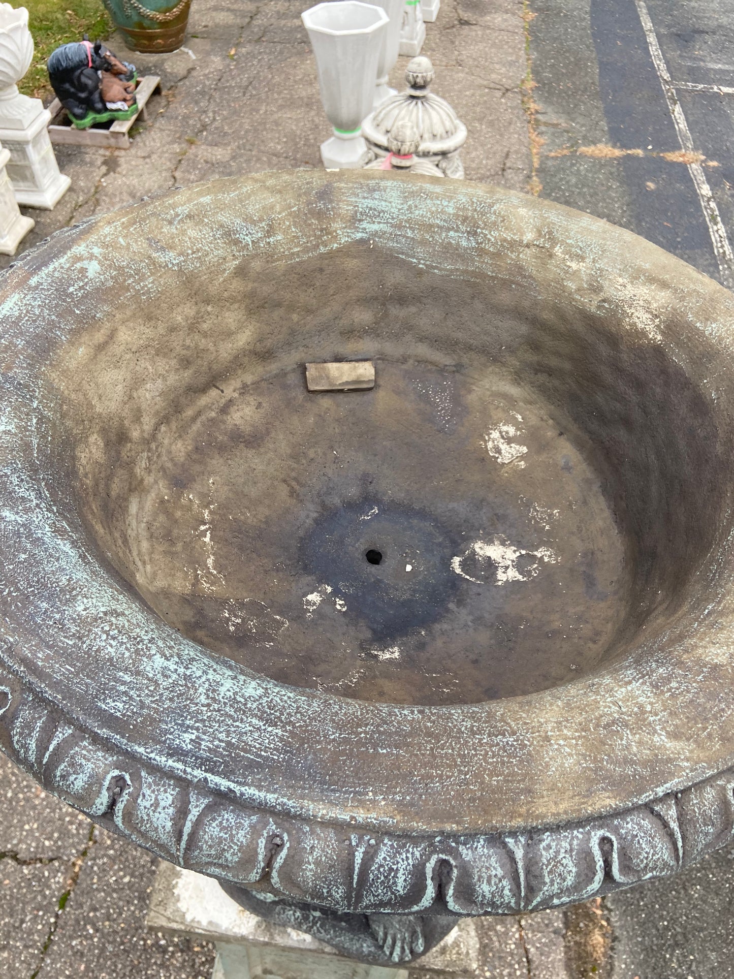 Cherub Planter (Left)