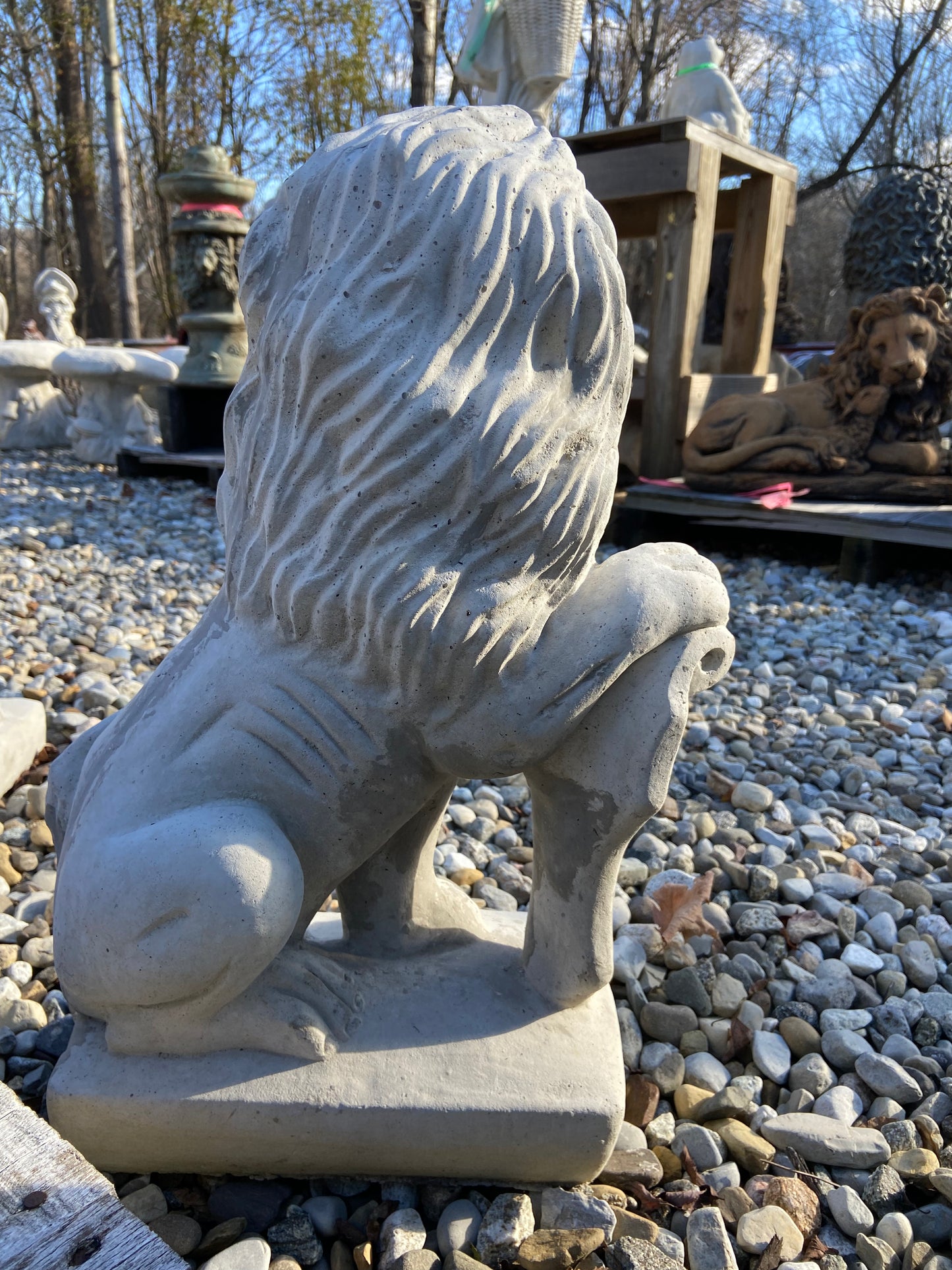 Lion with Shield (Left)