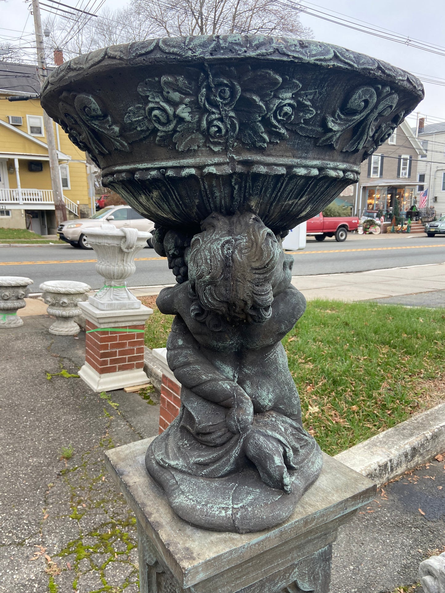 Cherub Planter (Right)