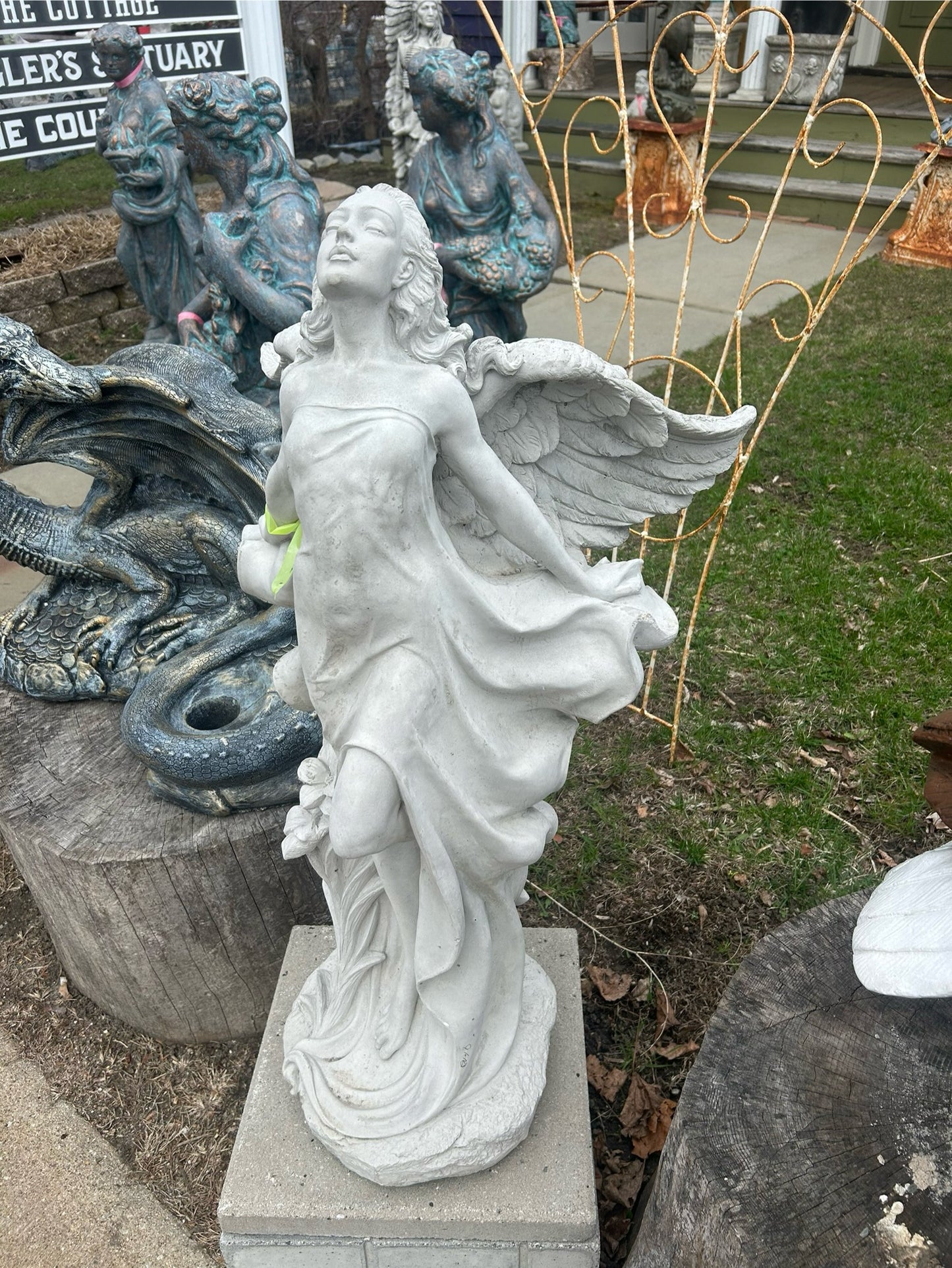 Ascending Angel 38” Tall