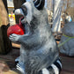 Raccoon with Apple