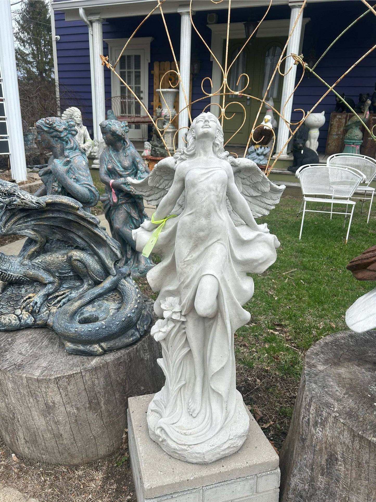 Ascending Angel 38” Tall