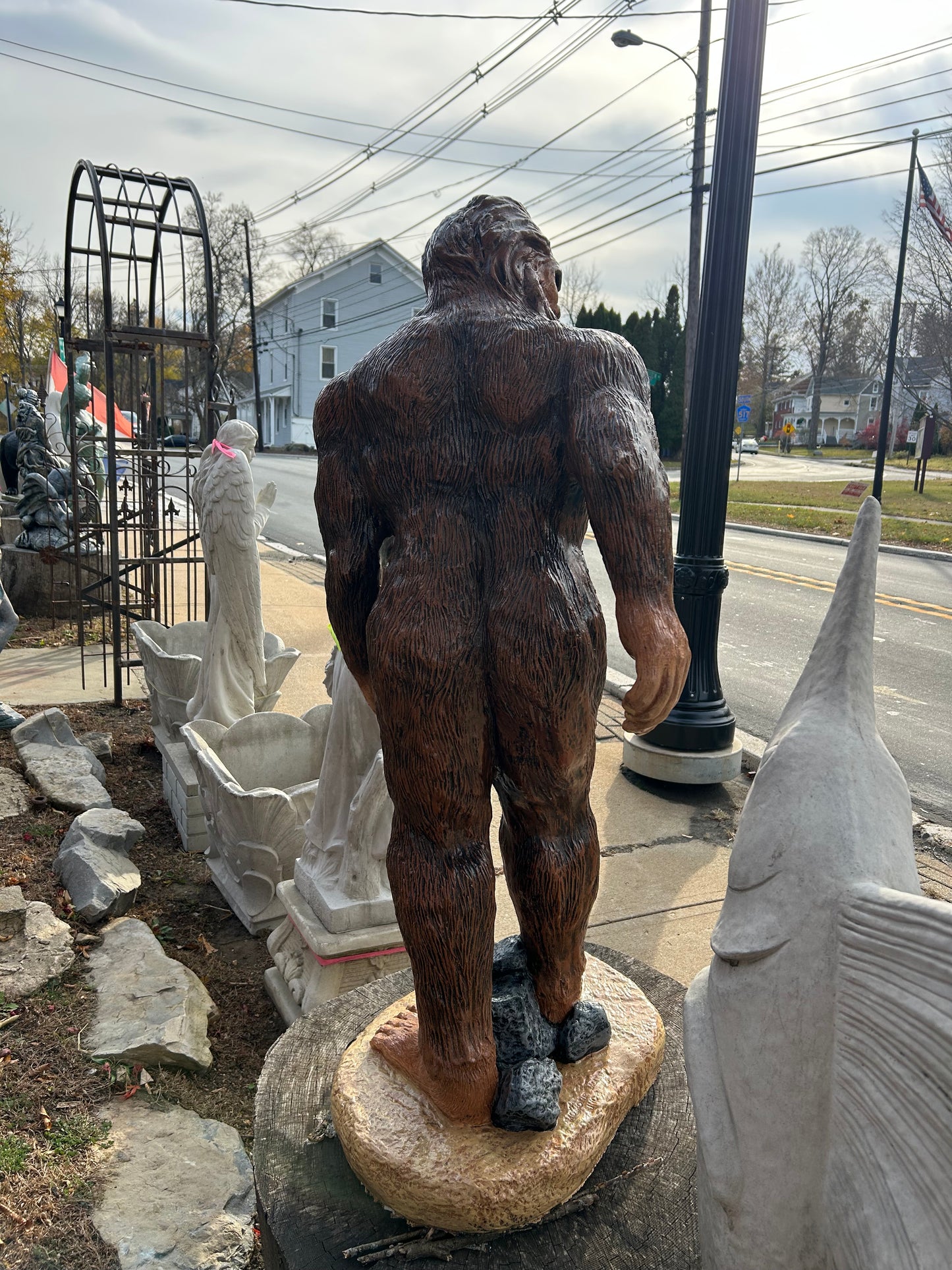 Large Bigfoot 4ft Tall Statue