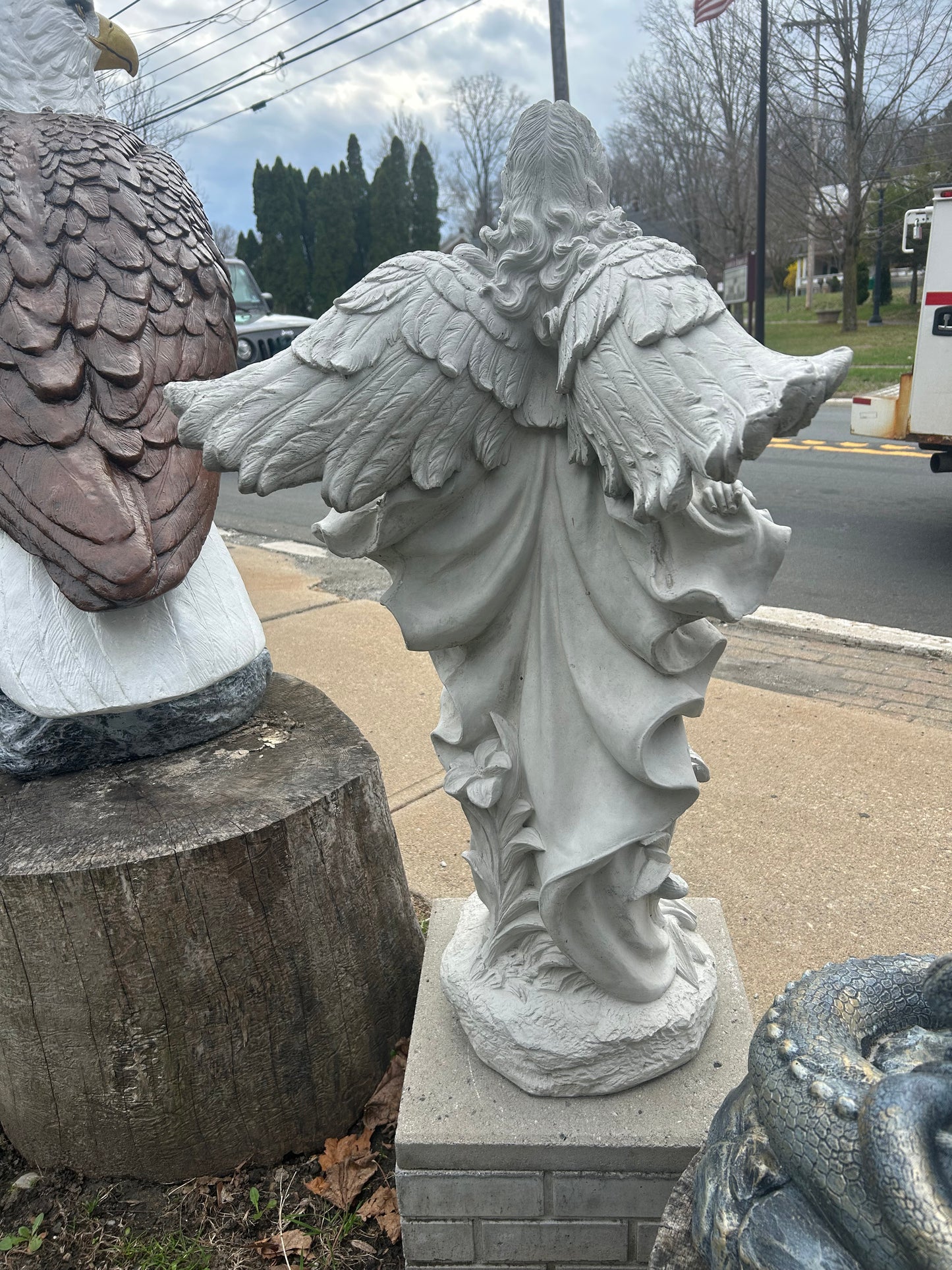 Ascending Angel 38” Tall