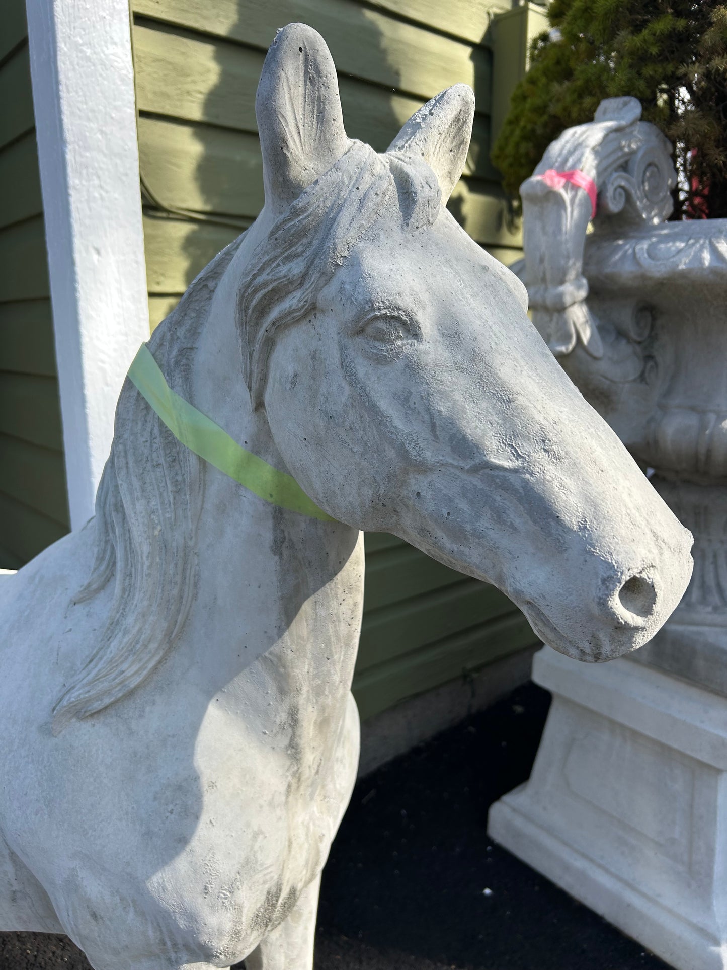 4ft Tall Horse Concrete Statue