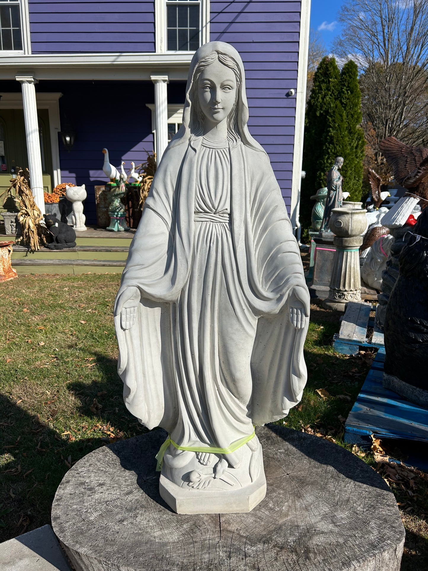 46” Tall Virgin Mary Statue