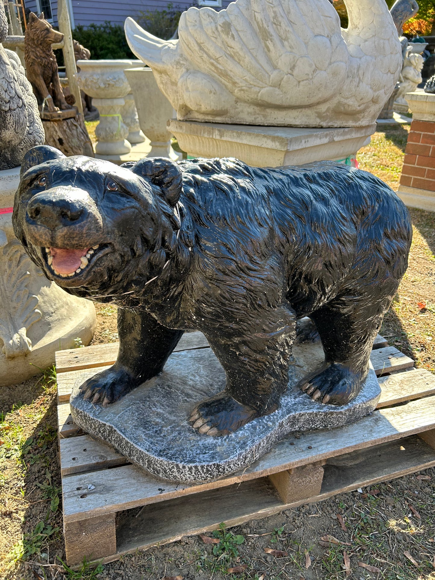 Large Happy Walking Bear
