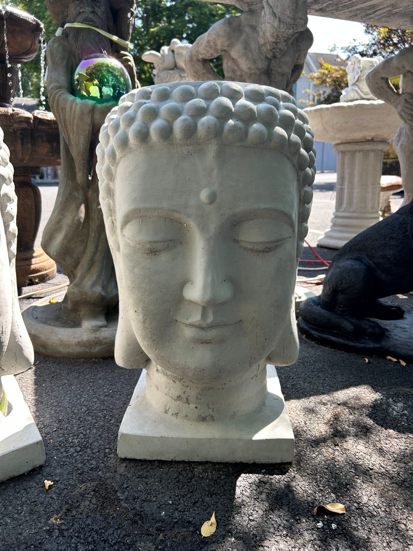 Large Buddah Head Planter