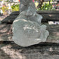 Sleeping Schnauzer Dog Statue
