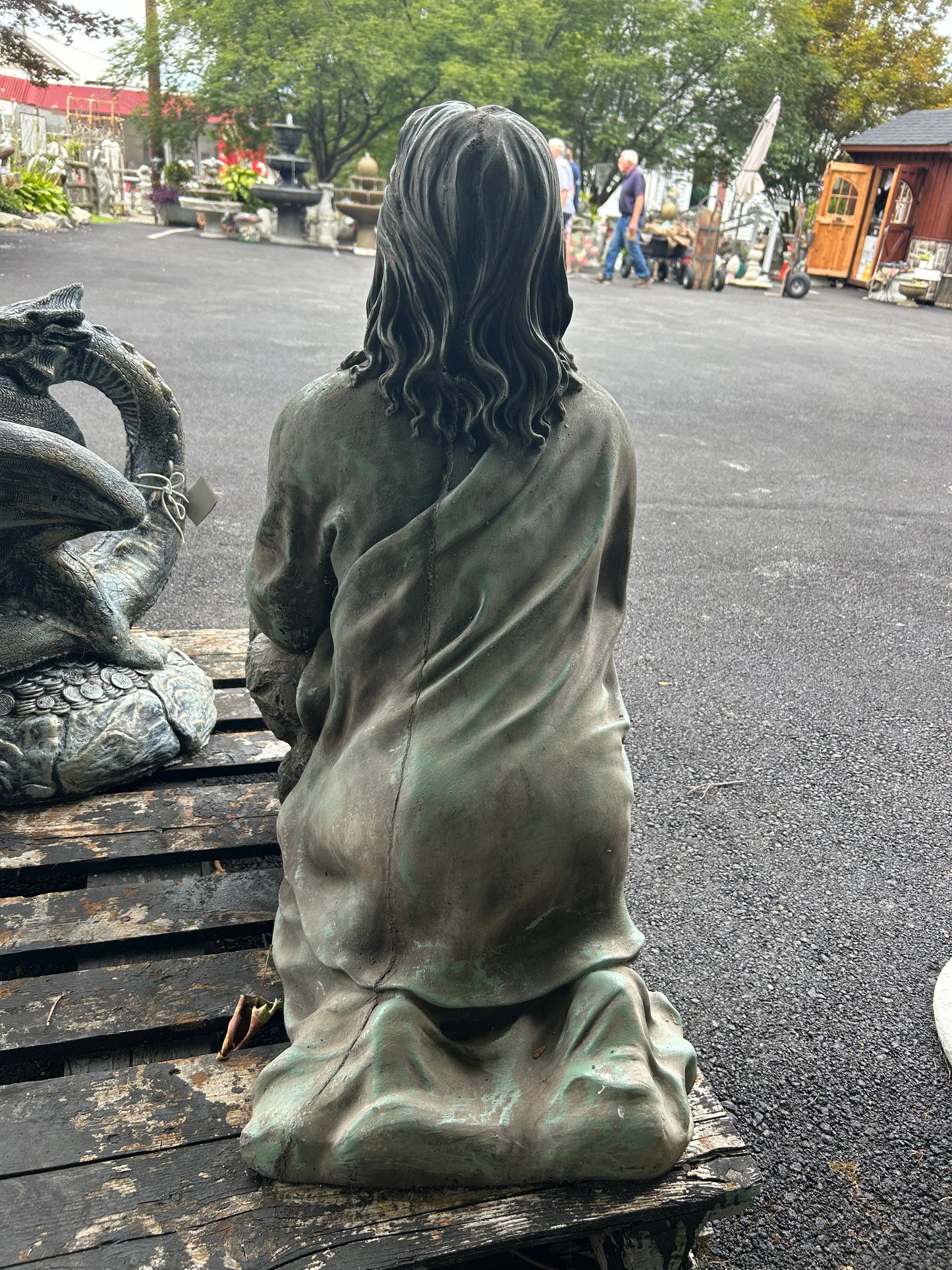 Kneeling Jesus Praying