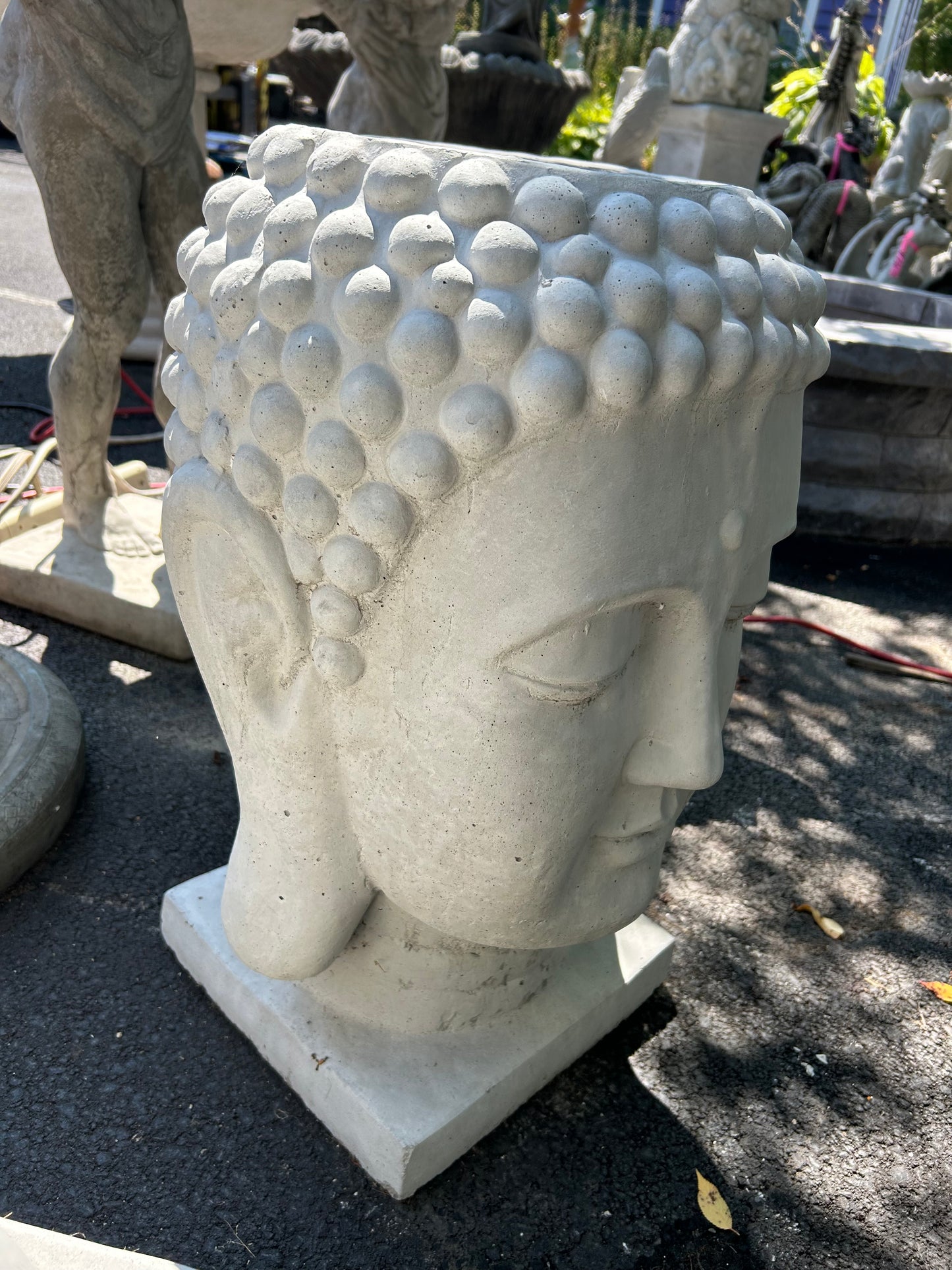 Large Buddah Head Planter