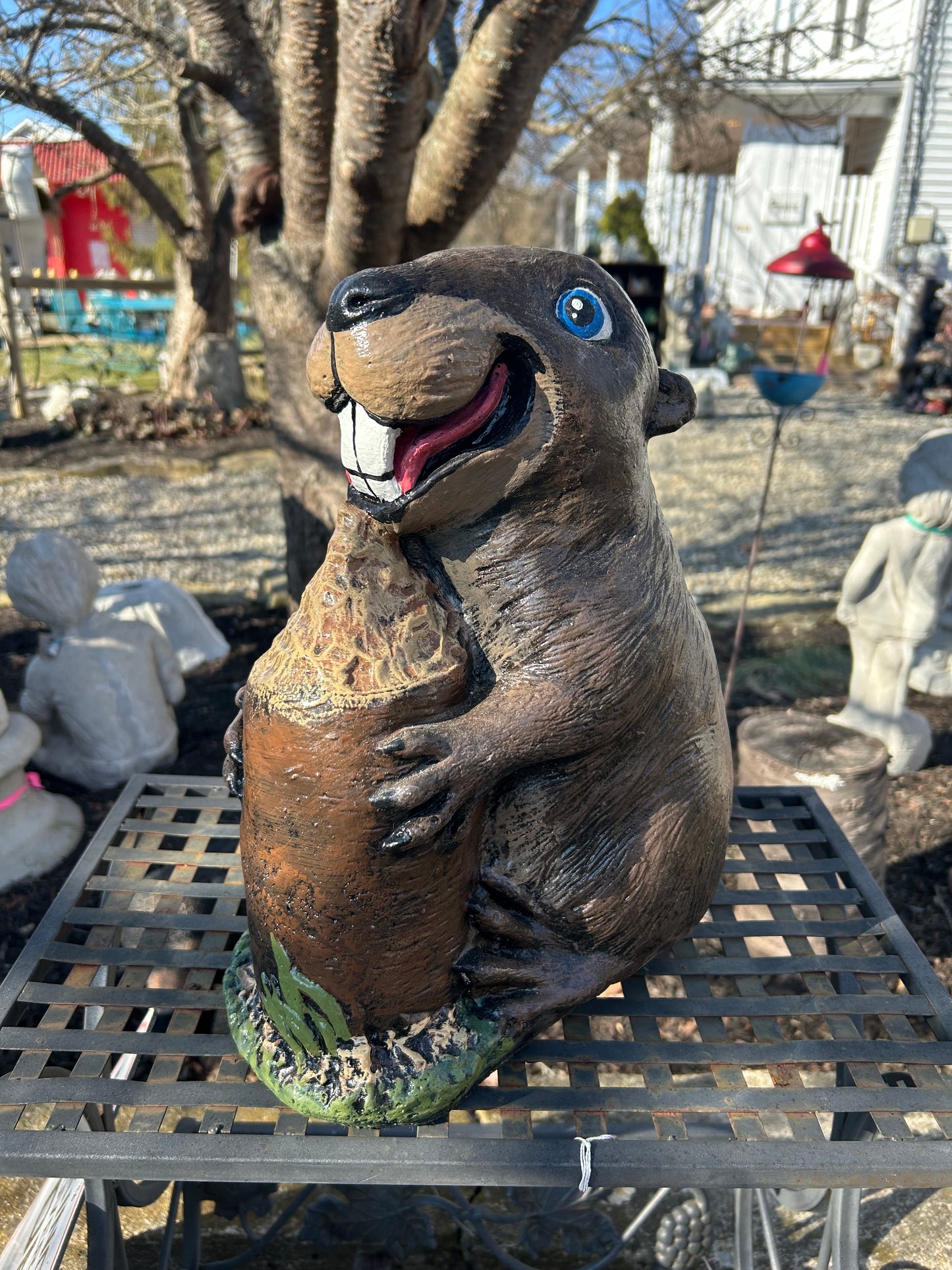 Beaver Statue