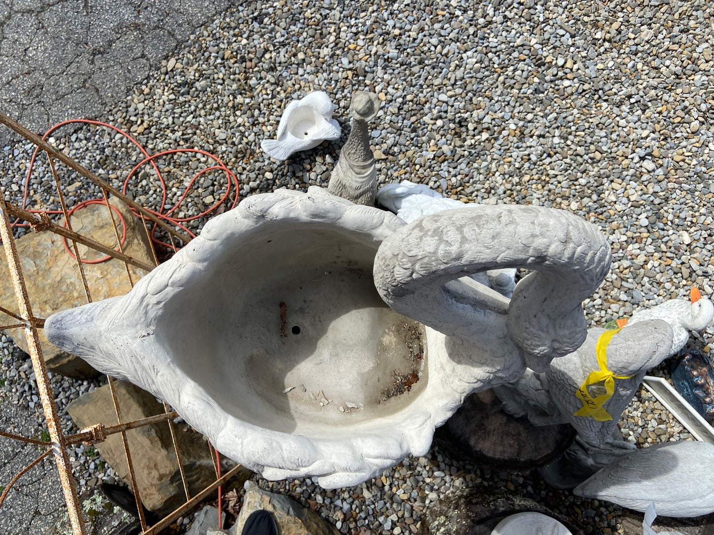 Medium Swan Planter