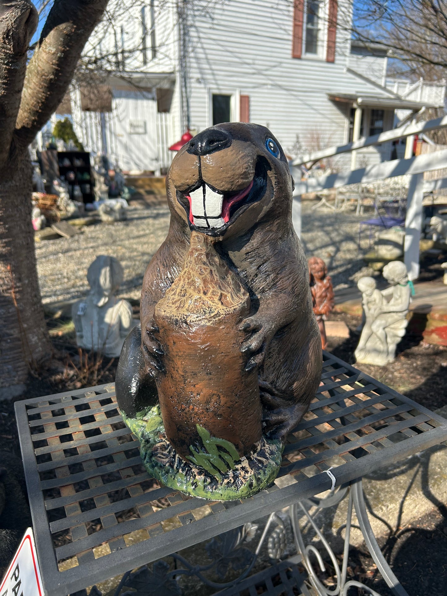 Beaver Statue
