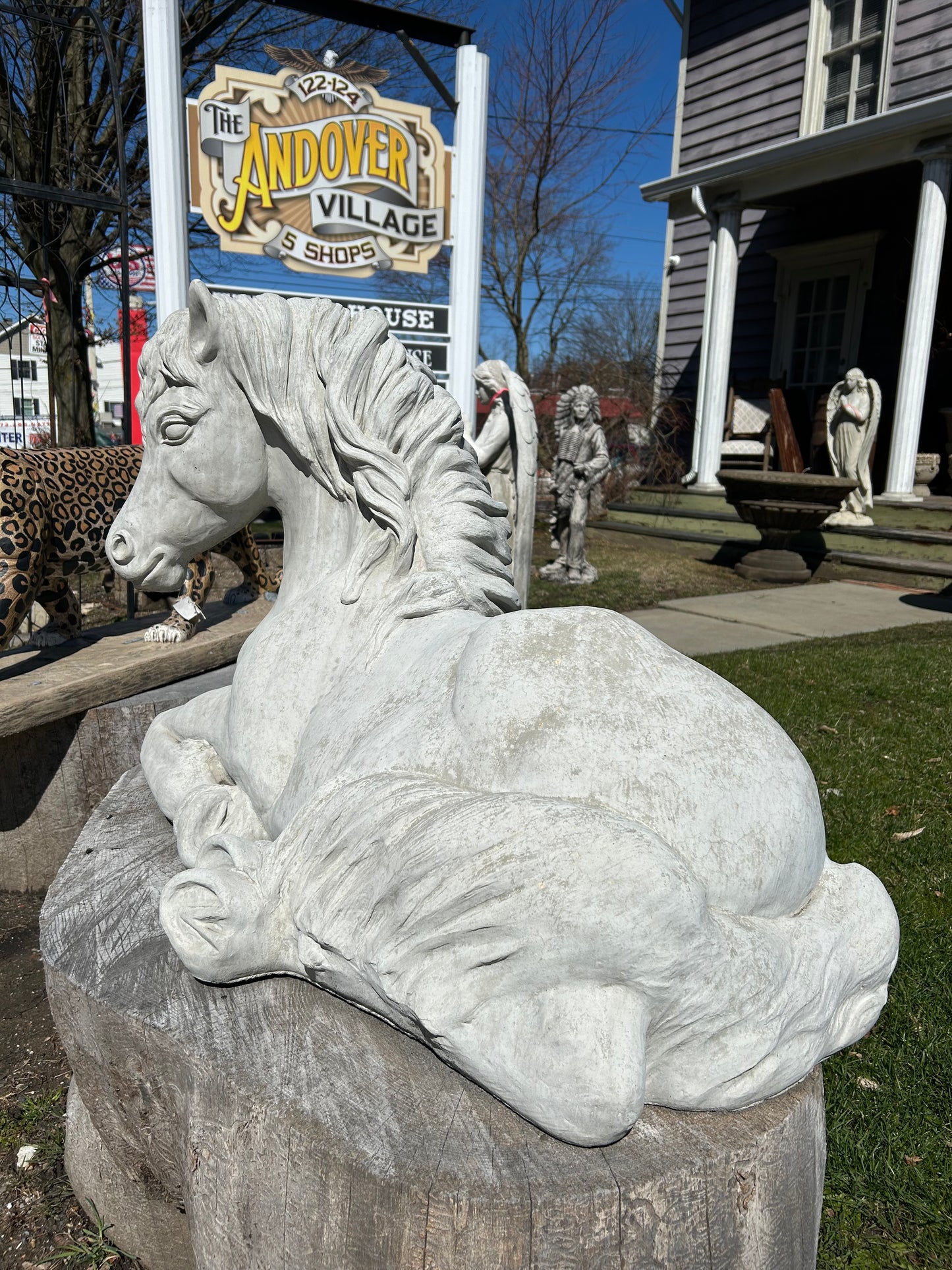 Large Laying Horse